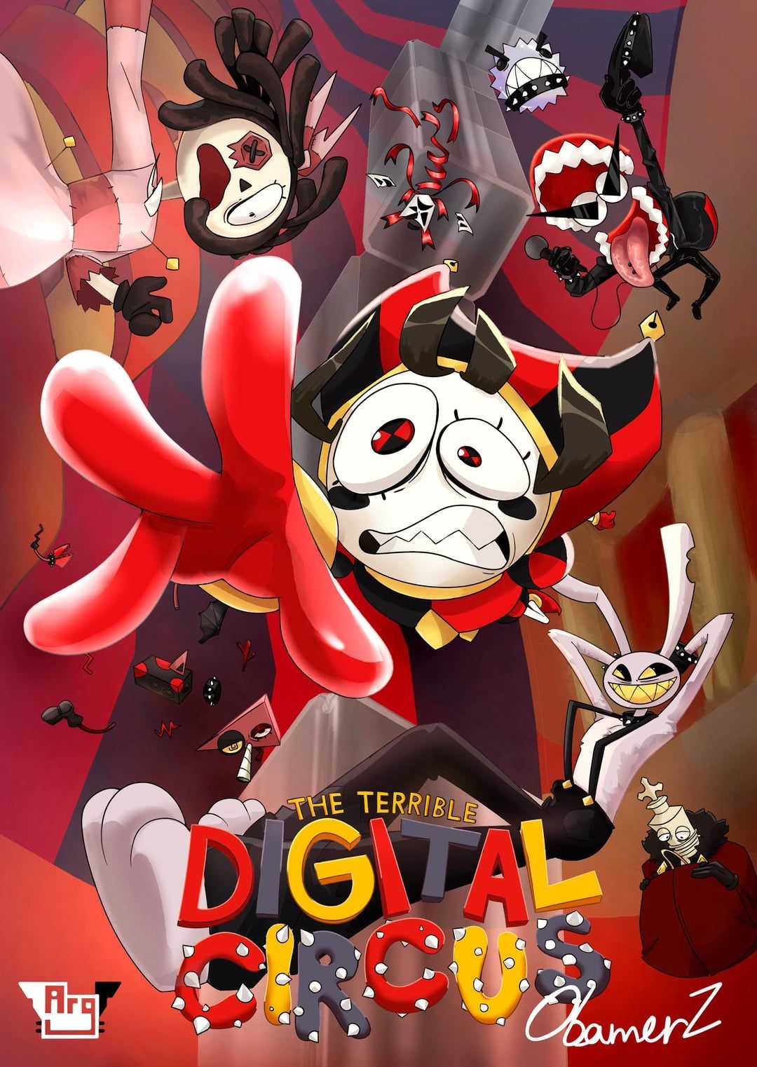 1080x1522 TADC AU The Terrible Digital Circus Poster