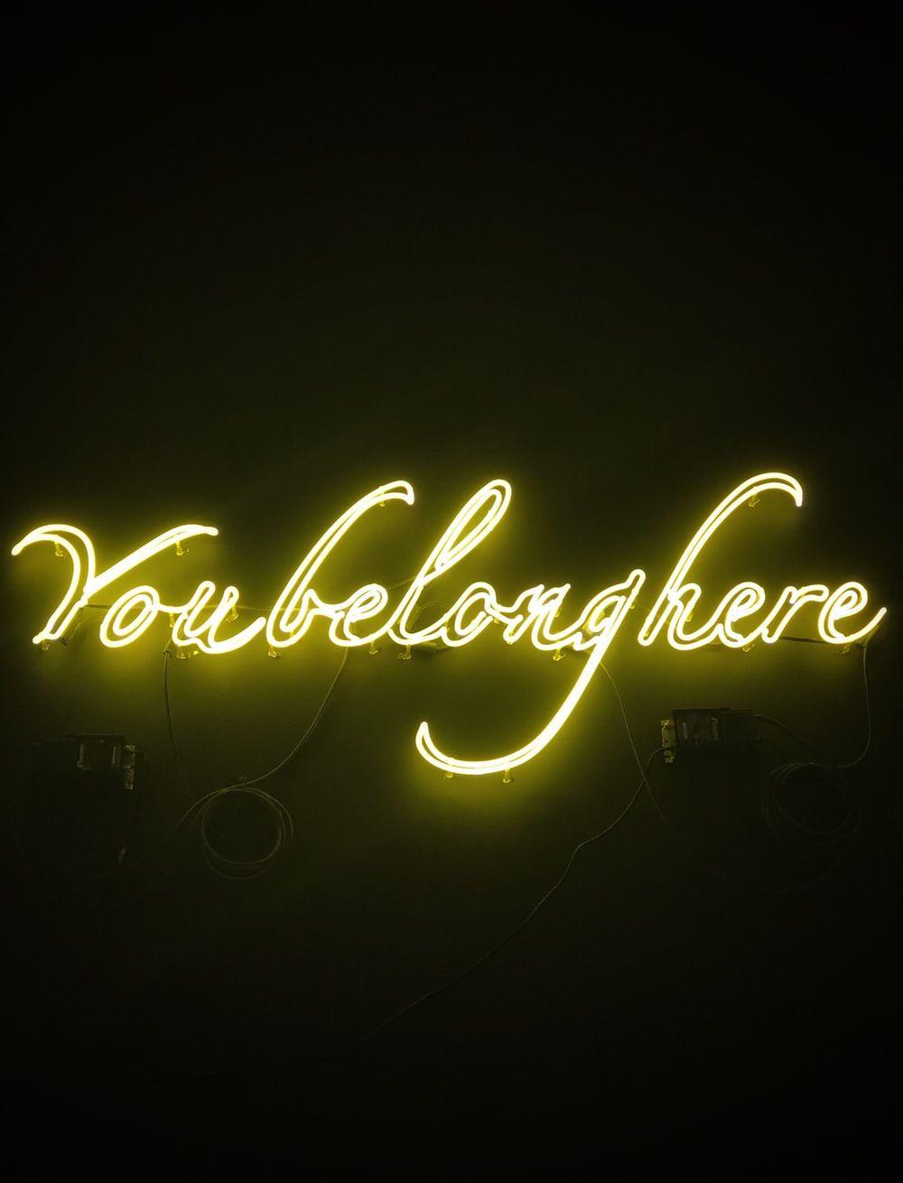Yellow Neon Light Wallpapers - Top Free Yellow Neon Light Backgrounds -  WallpaperAccess