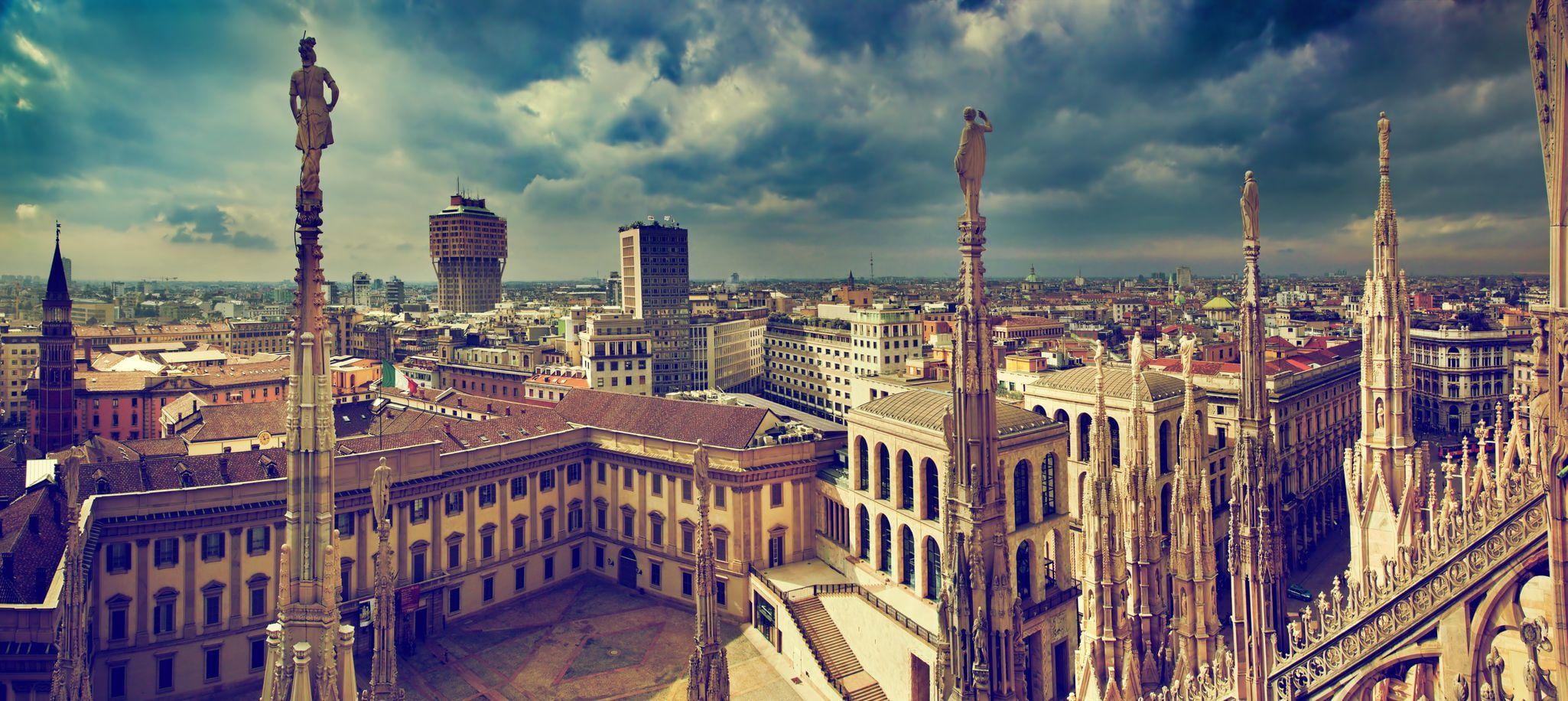 2050x916 1125x2436px. free download. HD wallpaper: ciudad, duomo, europa