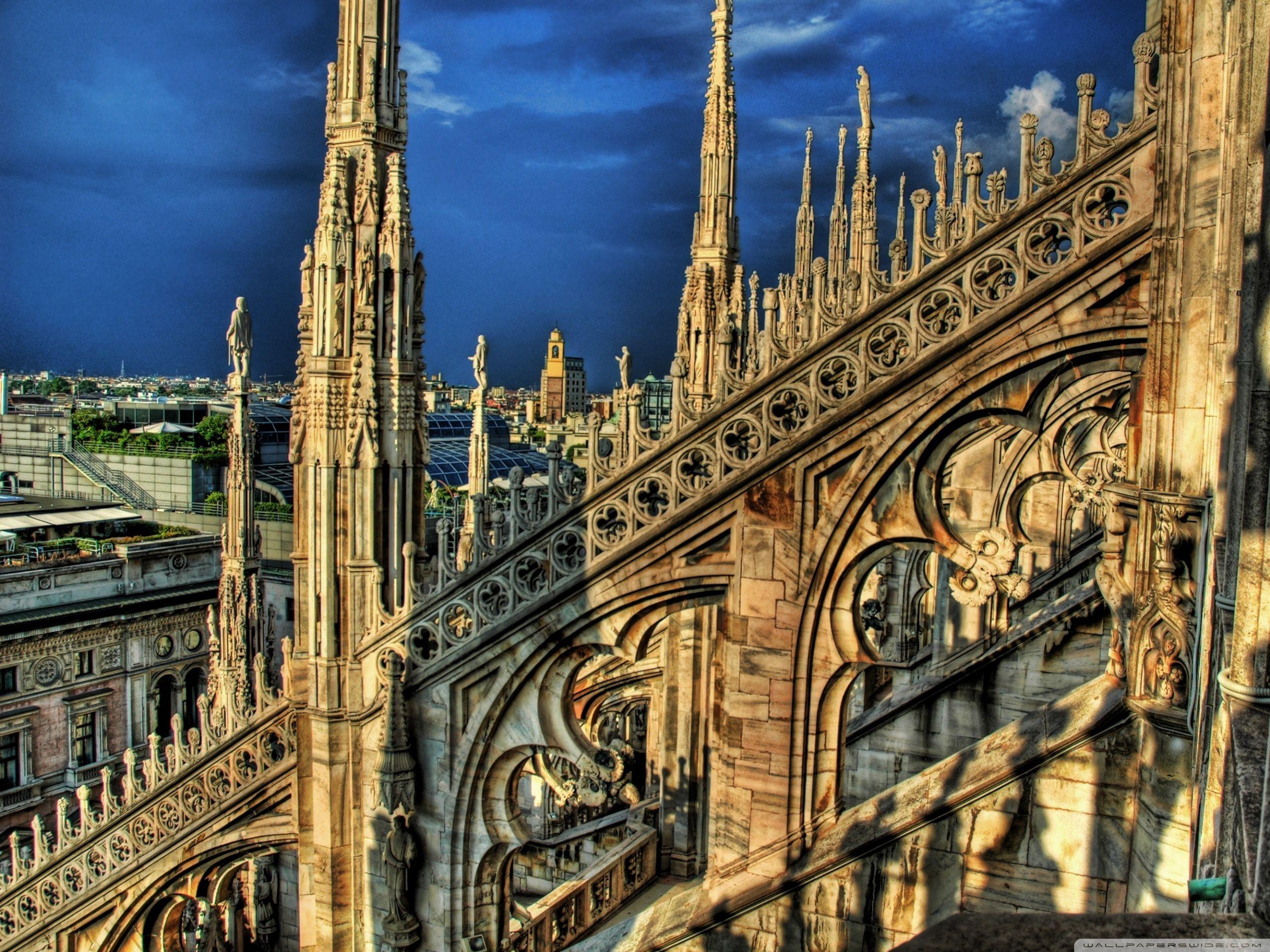 2560x1920 Cathedral In Milan, Italy Ultra HD Desktop Background Wallpaper