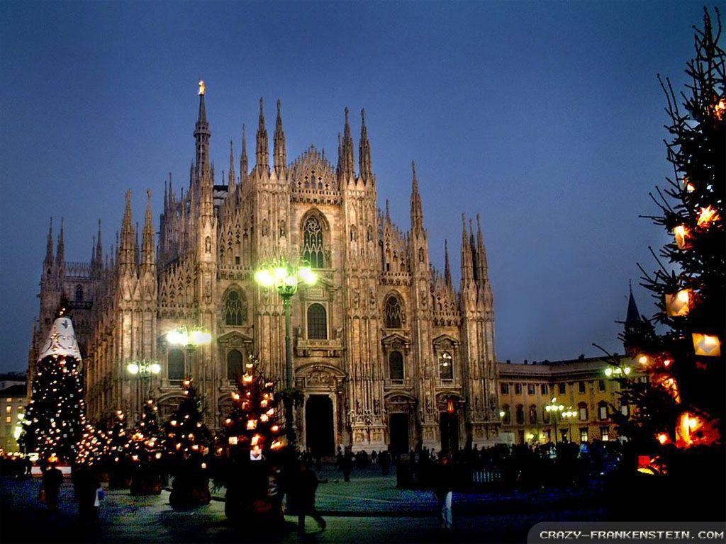 1024x768 Milan City Wallpaper