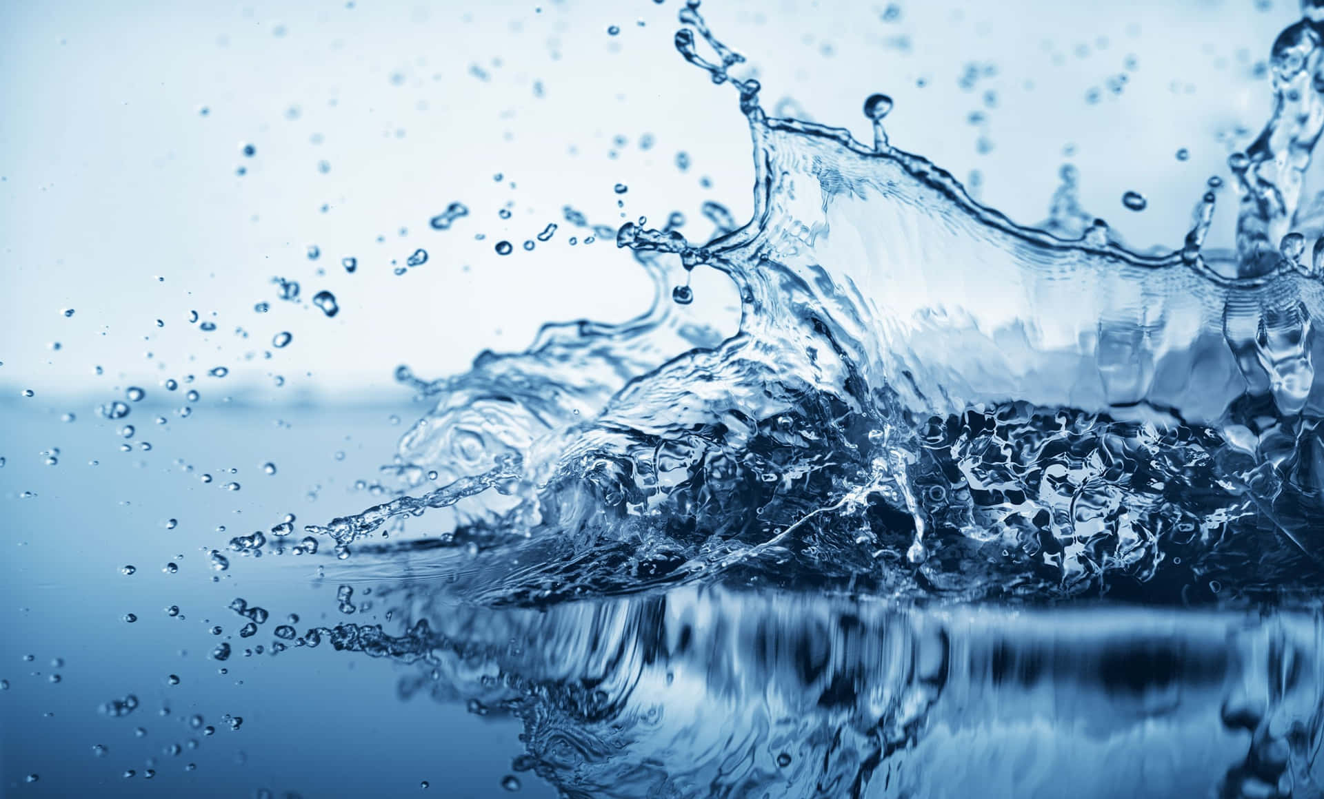1920x1160 Download Majestic Water Splash Effect Background