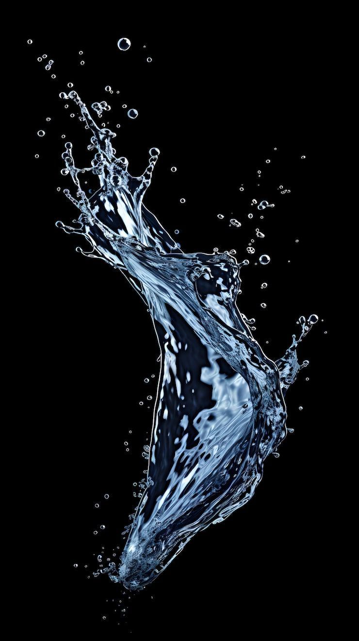 740x1320 Water Effect Photo Free High Quality Picture