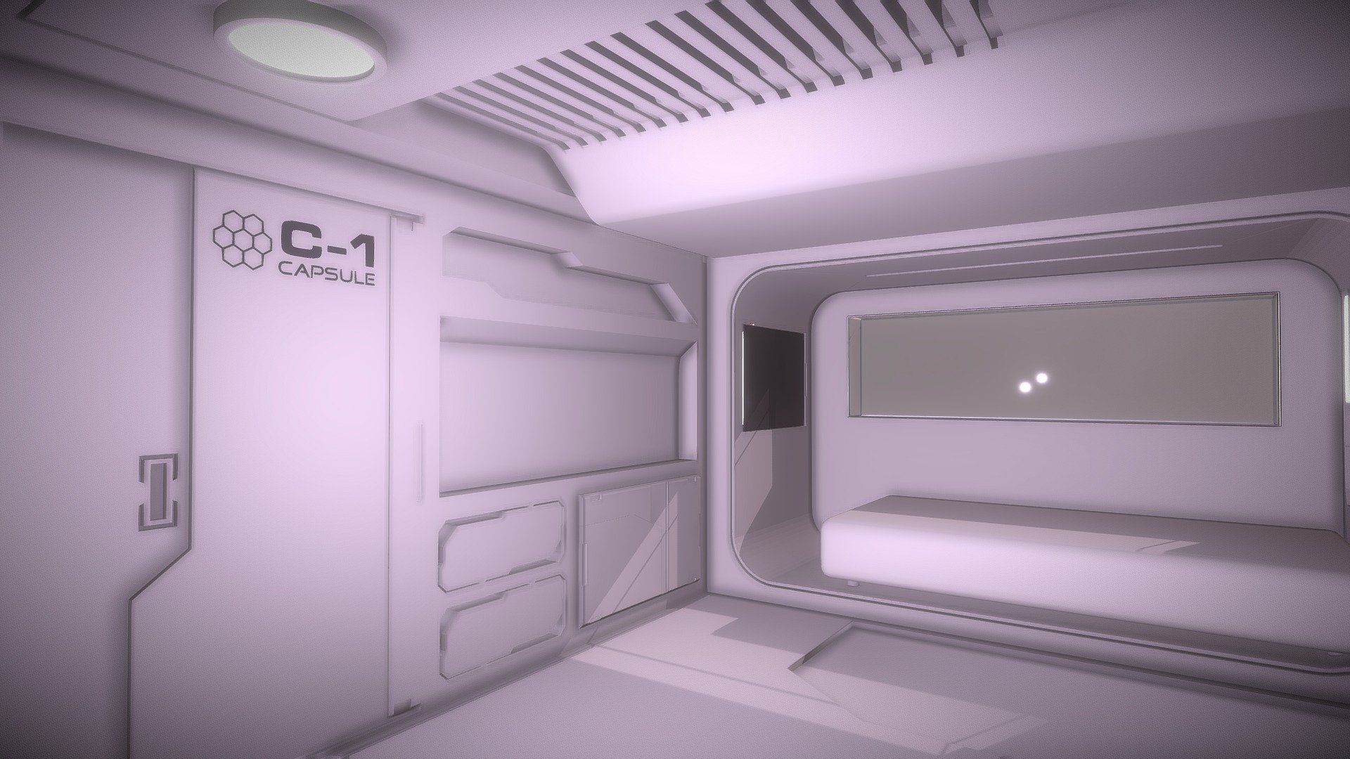 1920x1080 Sci Fi Interior Room Free 3D Model By Van_Twinkle [ec3e1ef]