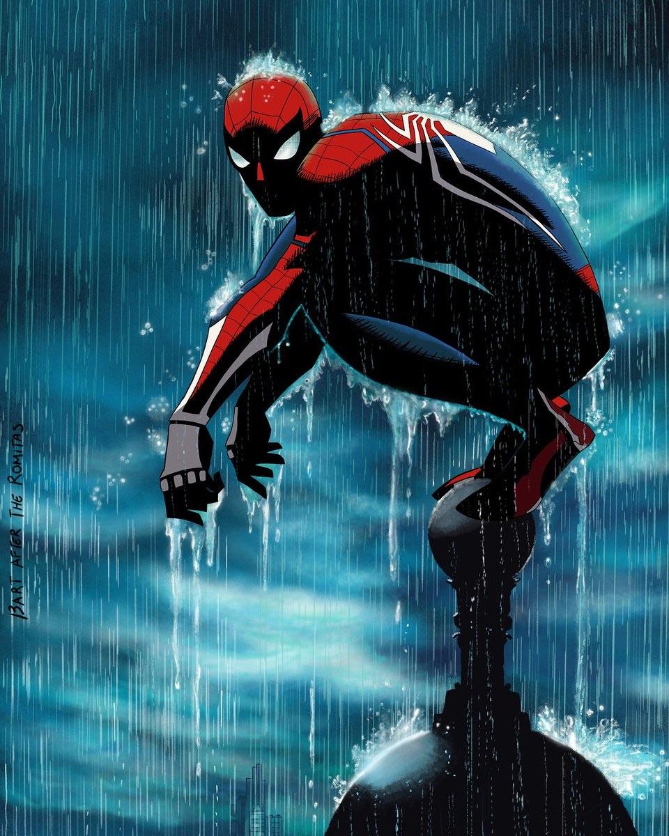 960x1200 JMS Romita Run On Spidey, Redone
