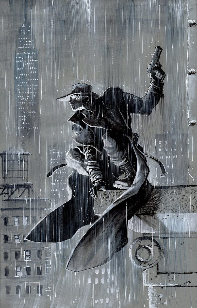 800x1250 HD spiderman in rain wallpaper