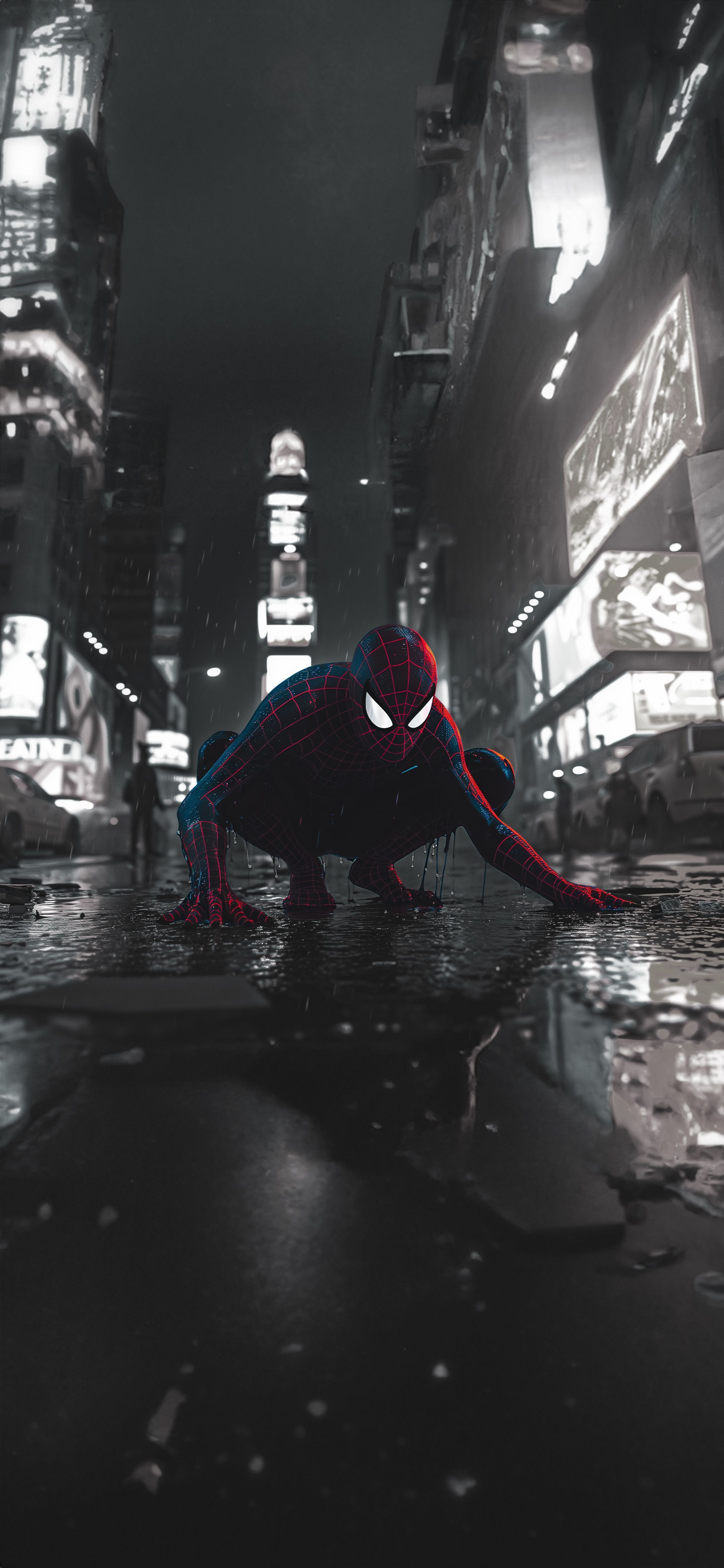 2144x4646 SPIDER MAN WALLPAPER 4K