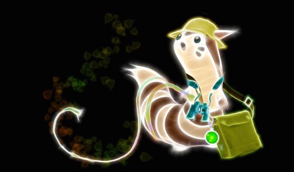1168x684 Furret Wallpaper