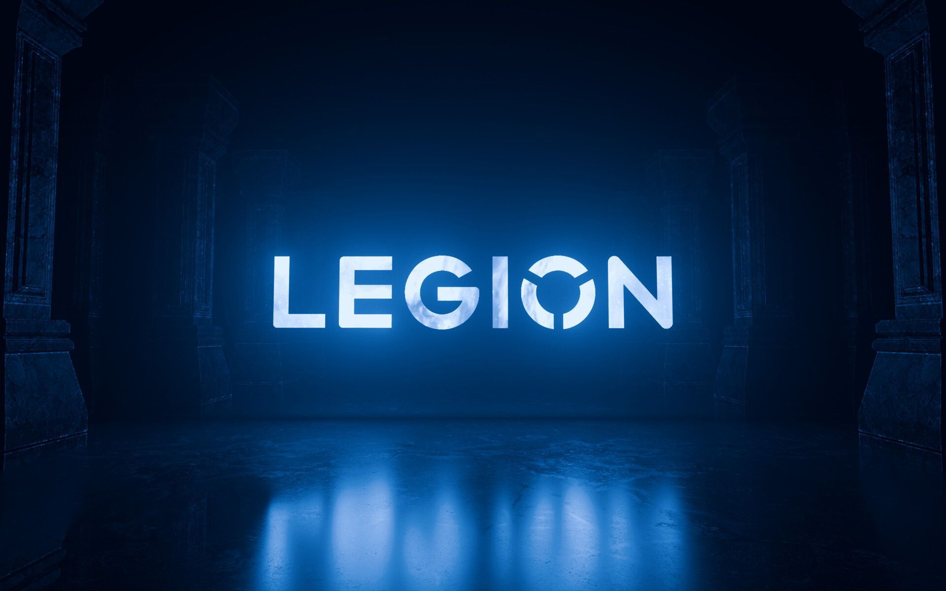1920x1200 Legion Galaxy Blue Wallpaper
