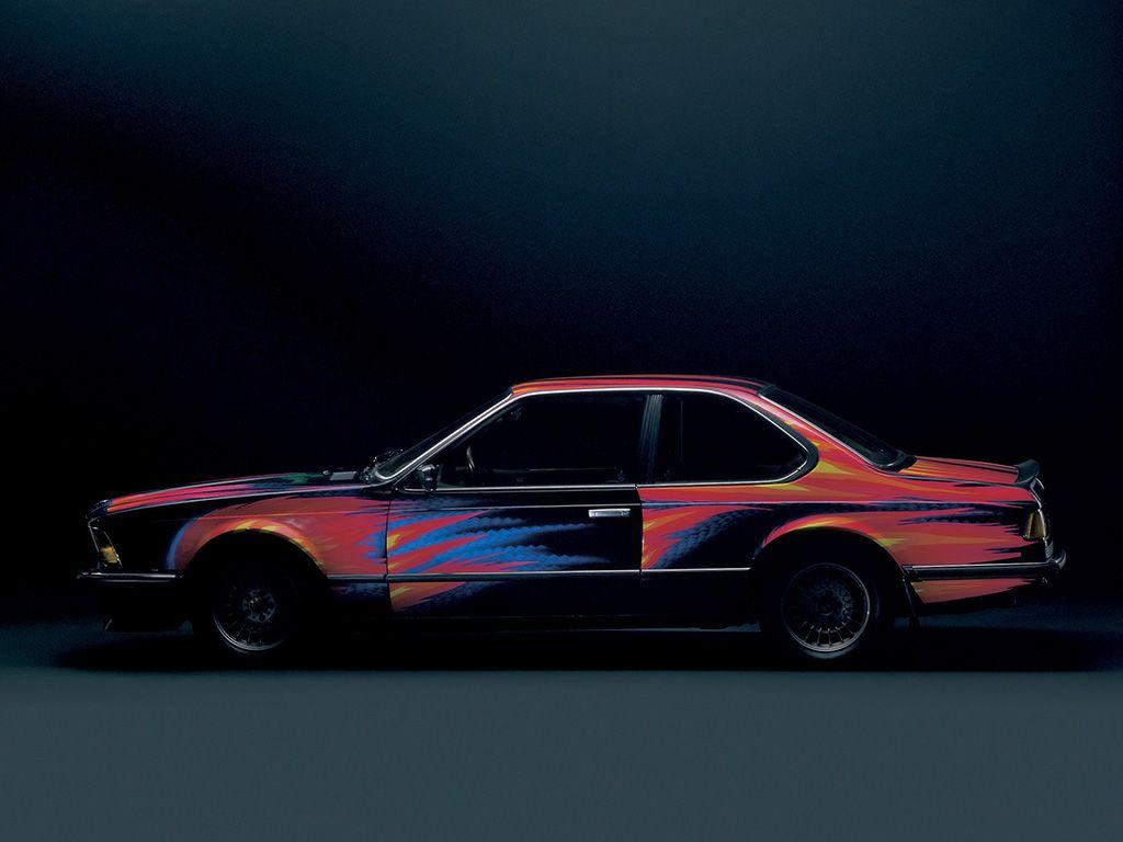 1024x768 BMW 635 CSi Art Car