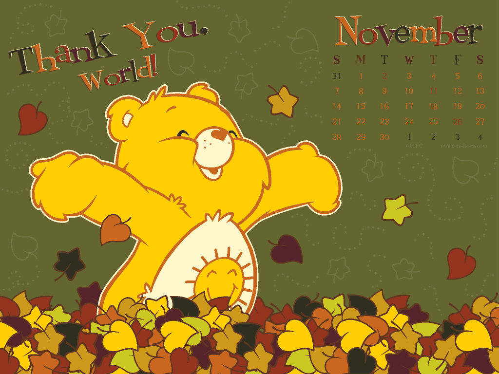 1024x768 Care Bears Wallpaper