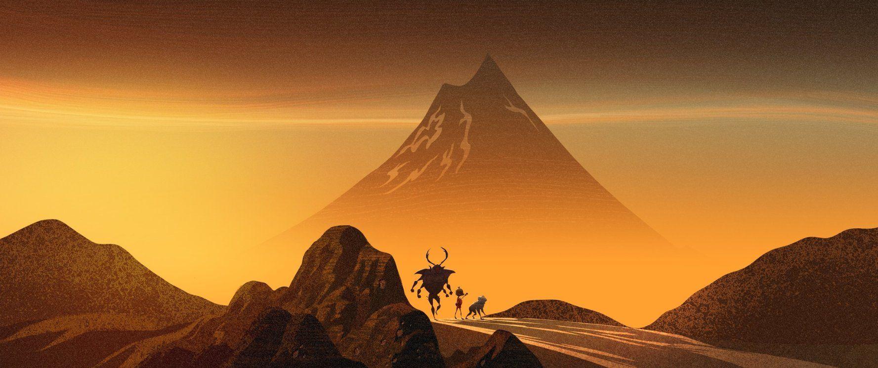 1777x745 Kubo And The Two Strings Wallpaper
