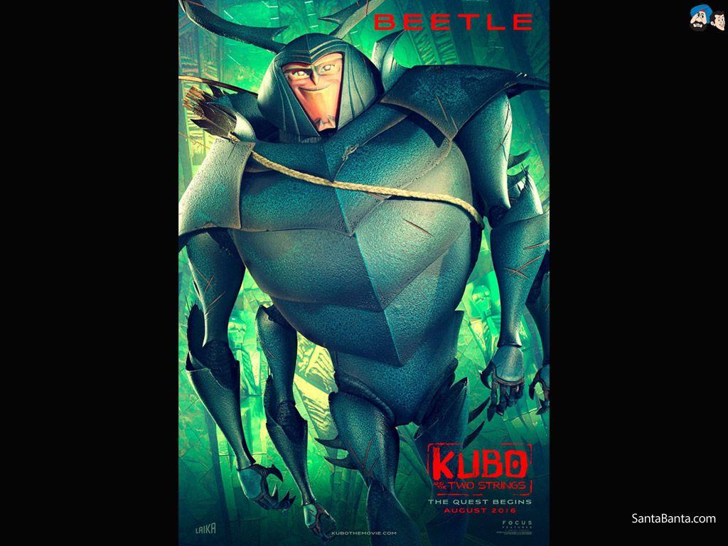 1024x768 Kubo and the Two Strings Movie Wallpaper