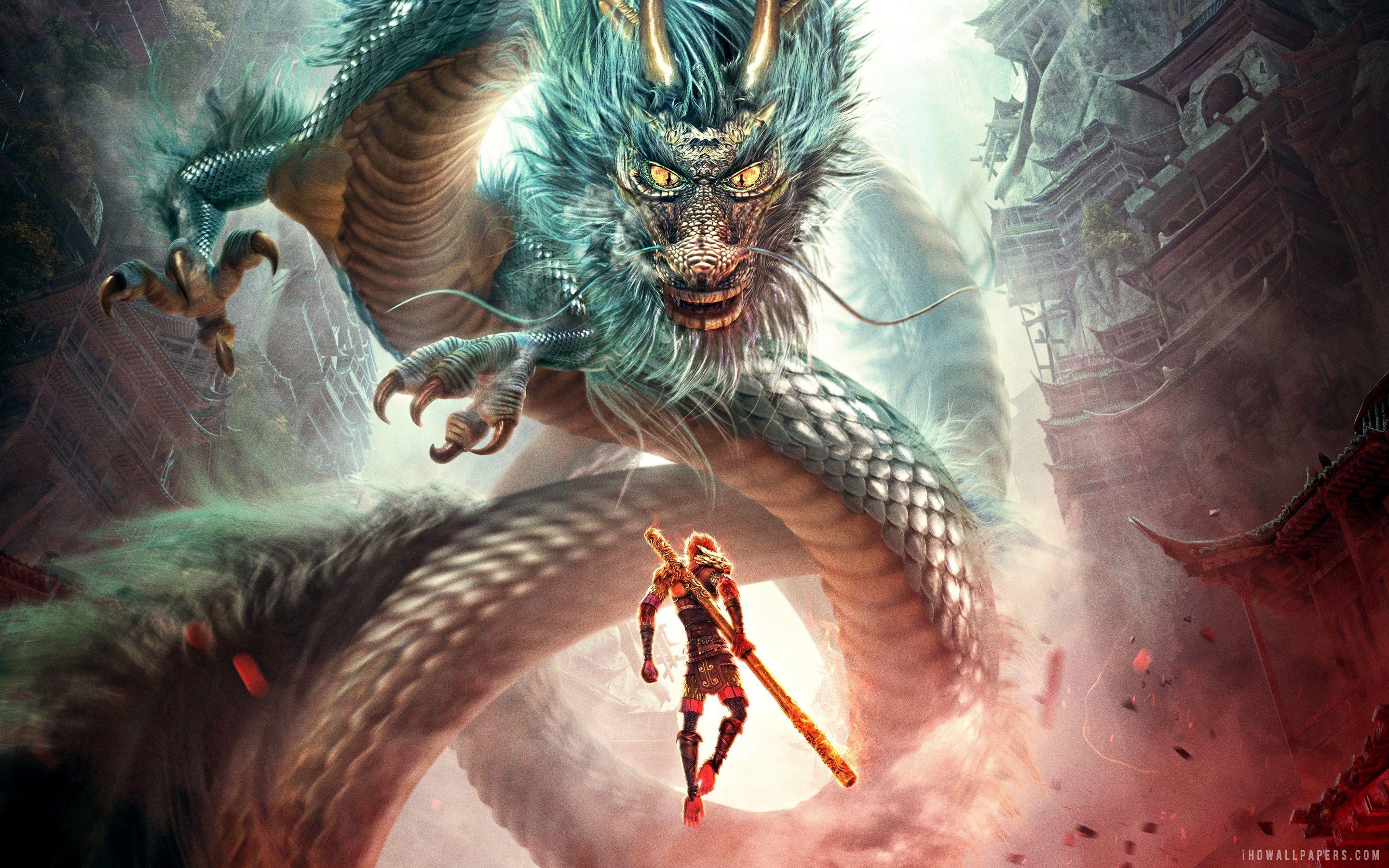 2880x1800 Monkey Kubo and the Two Strings Wallpaper. Monkey king, Dragon