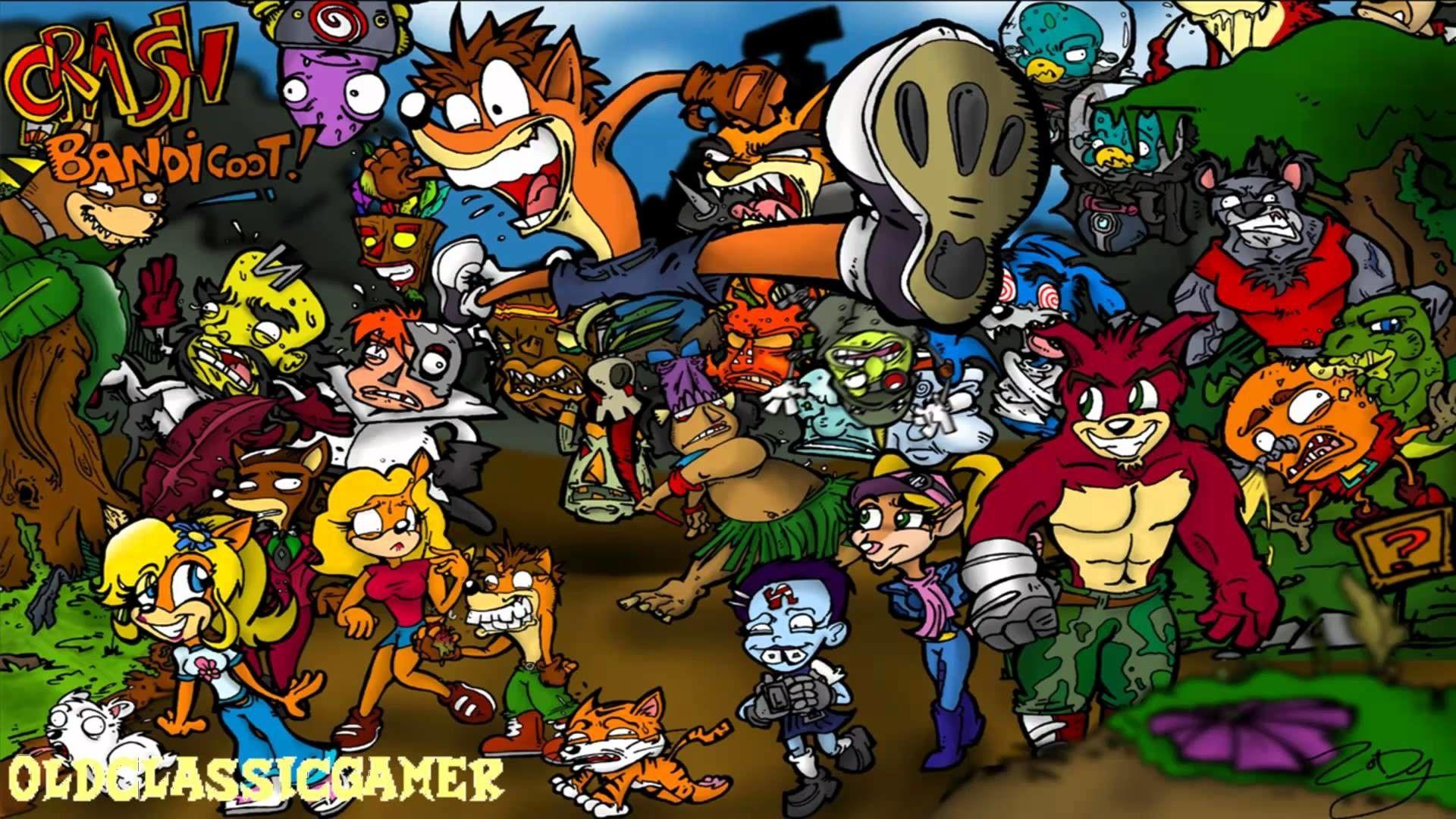 1920x1080 Crash Bandicoot Wallpaper
