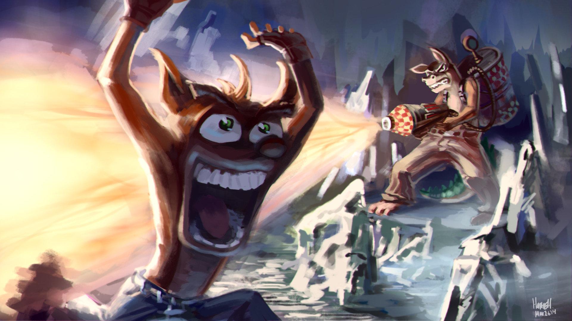 1920x1080 Crash Bandicoot wallpaper 1920x1080 Full HD (1080p) desktop