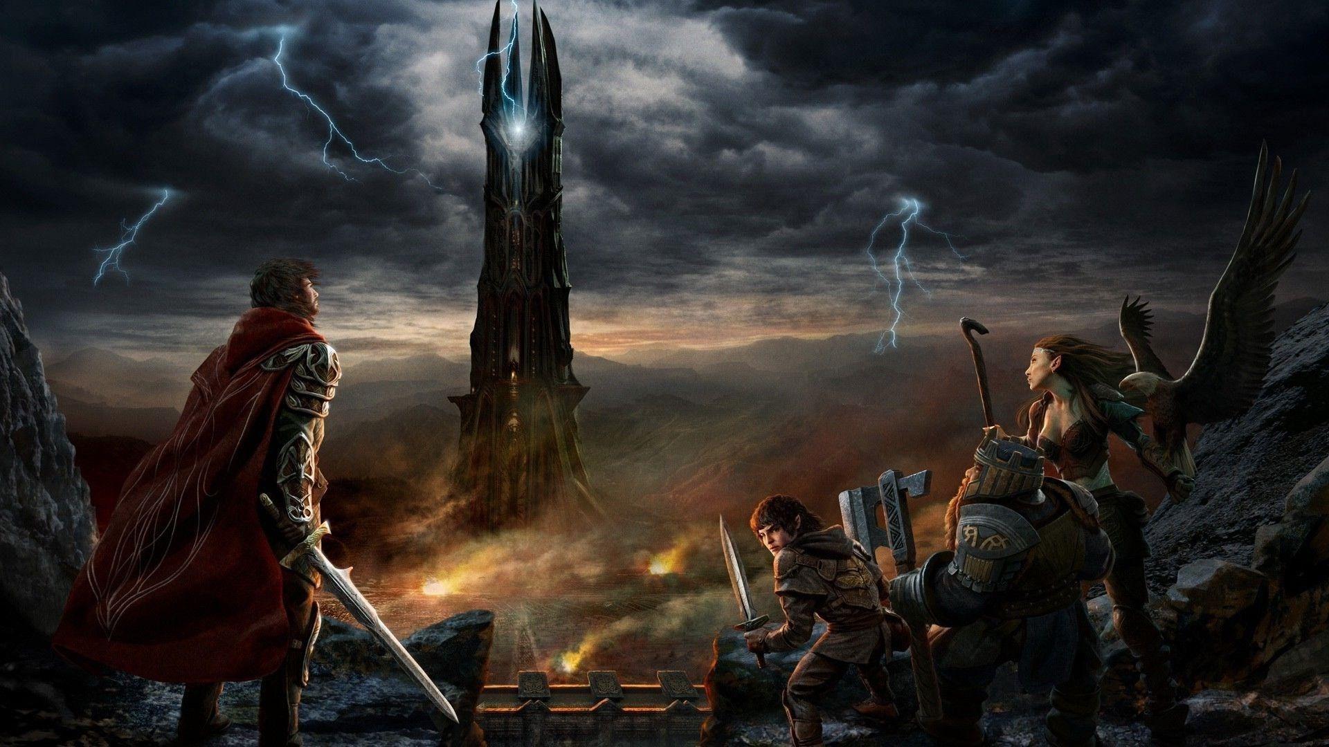 1920x1080 Tolkien Wallpaper