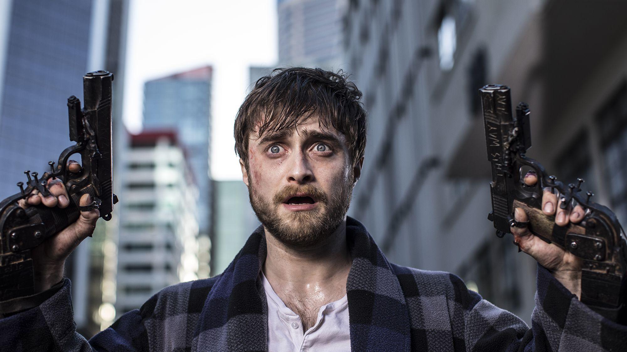 2000x1125 Guns Akimbo trailer Radcliffe is in trouble