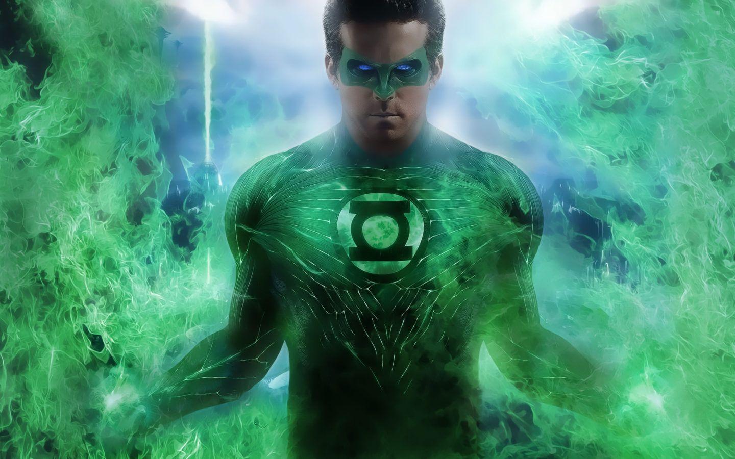 1440x900 Ryan Reynolds And Hal Jordan In Green Lantern Movie Dc Comics