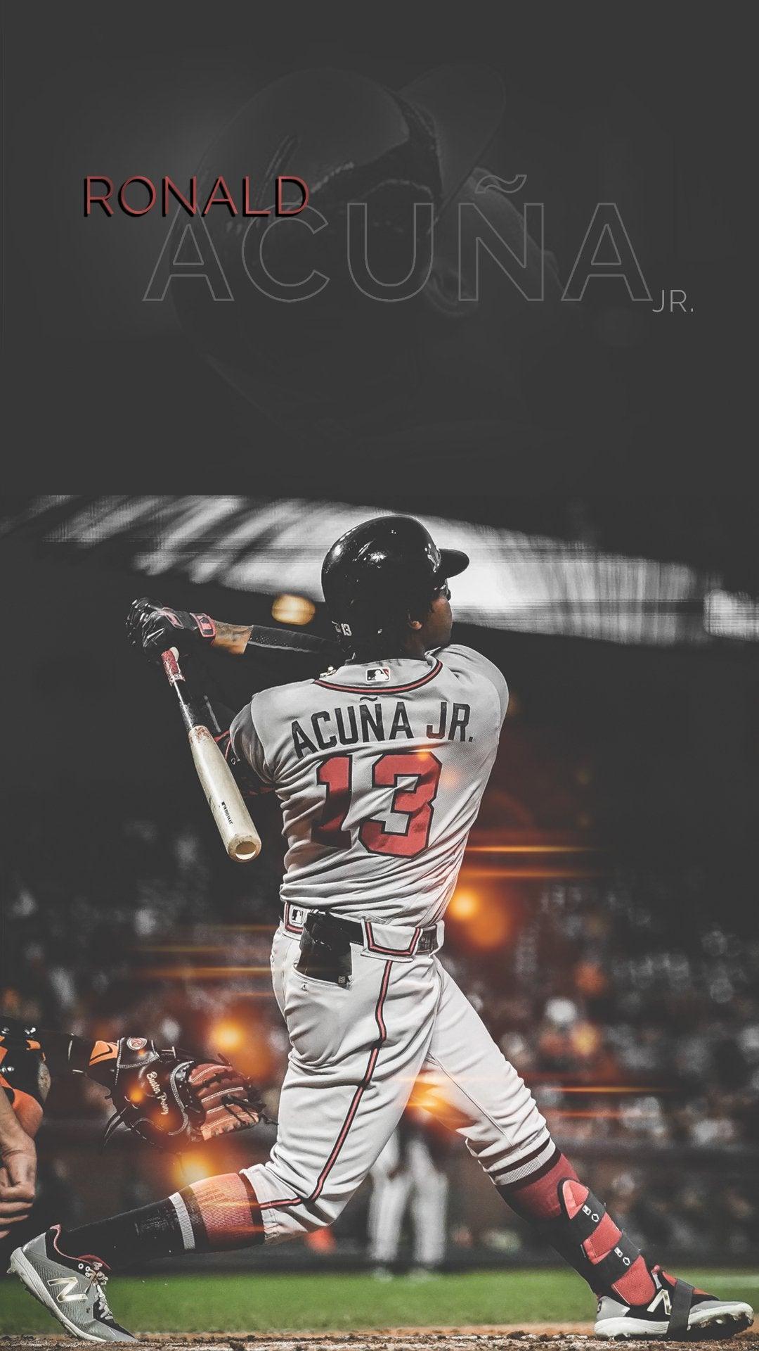 Ronald Acuña Jr. Wallpapers - Top Free Ronald Acuña Jr. Backgrounds