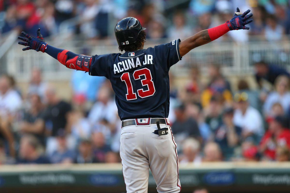 HD Ronald Acuna Jr Wallpaper Discover more League Baseball, National,  Outfielder, Professionall…