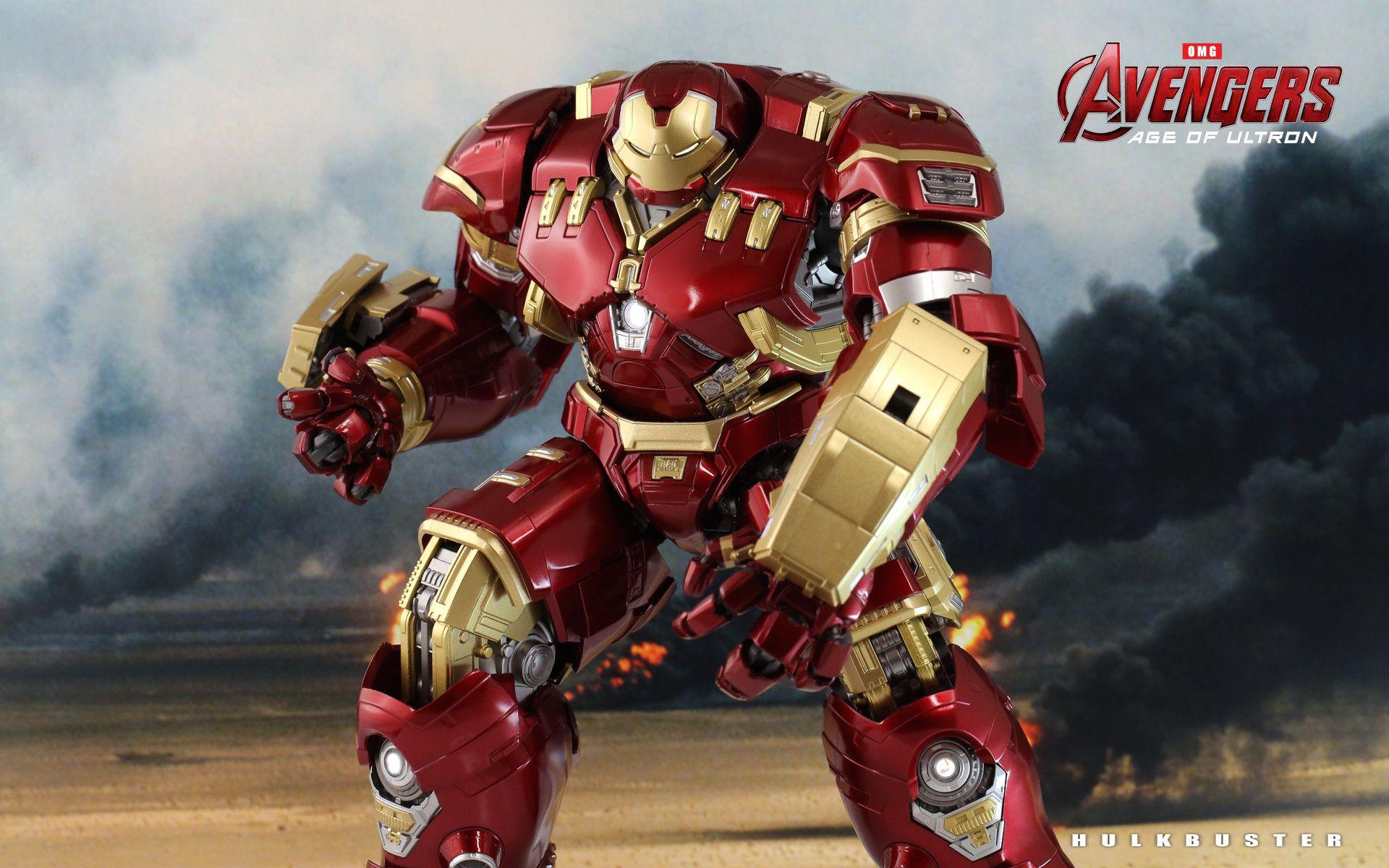 1920x1200 Hulk vs Hulkbuster Wallpaper