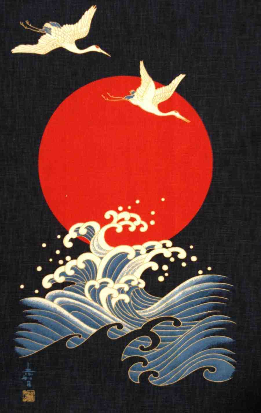 Japanese Ocean Painting Wallpapers - Top Free Japanese Ocean Painting  Backgrounds - WallpaperAccess