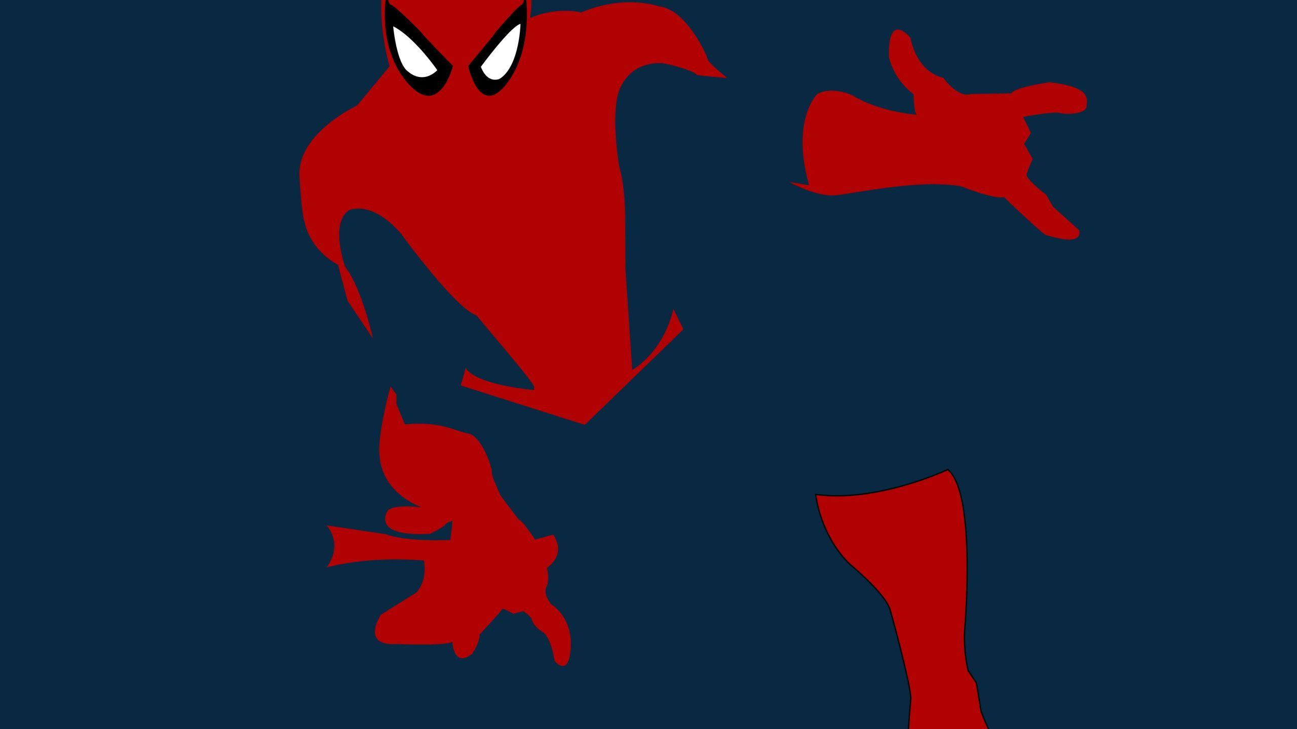 2560x1440 Spiderman Minimal 1440P Resolution HD 4k Wallpaper
