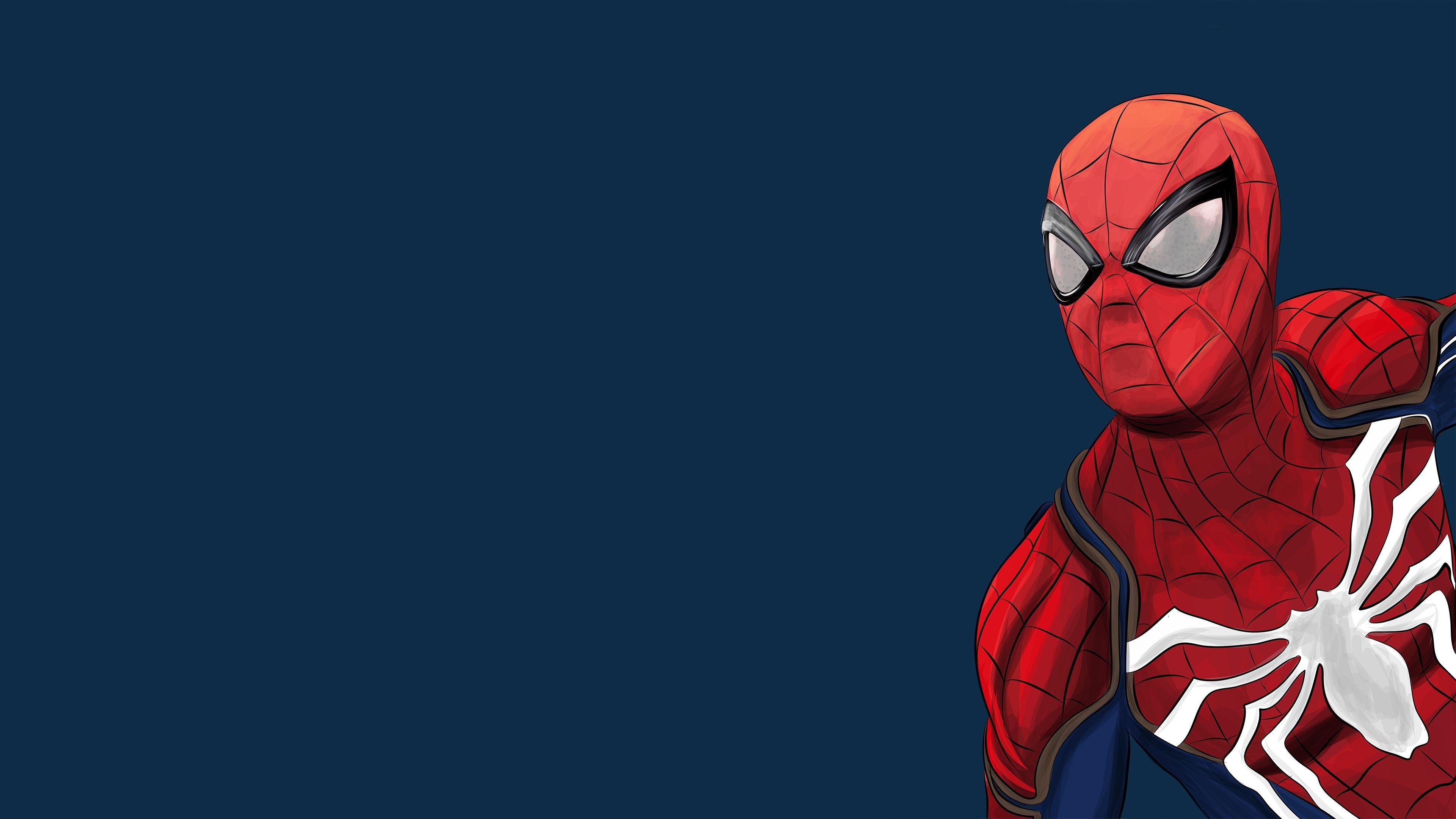 Hình nền 3840x2160 Spiderman 2018