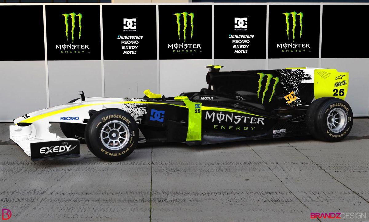 1200x723 F1 Car Monster Energy Wallpaper HD. All Wallpaper Desktop
