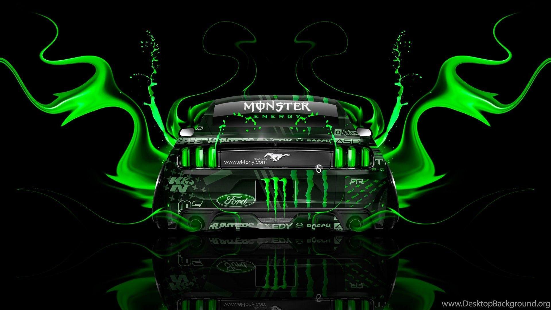1920x1080 Blue Monster Energy Logo Wallpaper