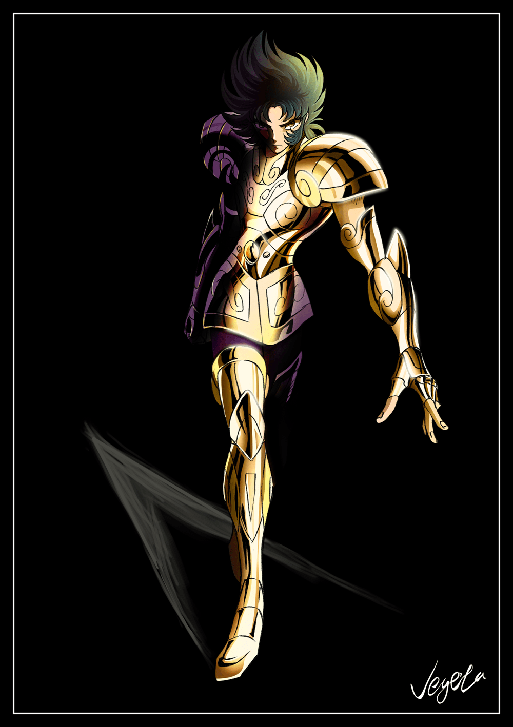 1000x1418 Shura de Capricornio. Caballero Dorado. Saint Seiya. Seiya