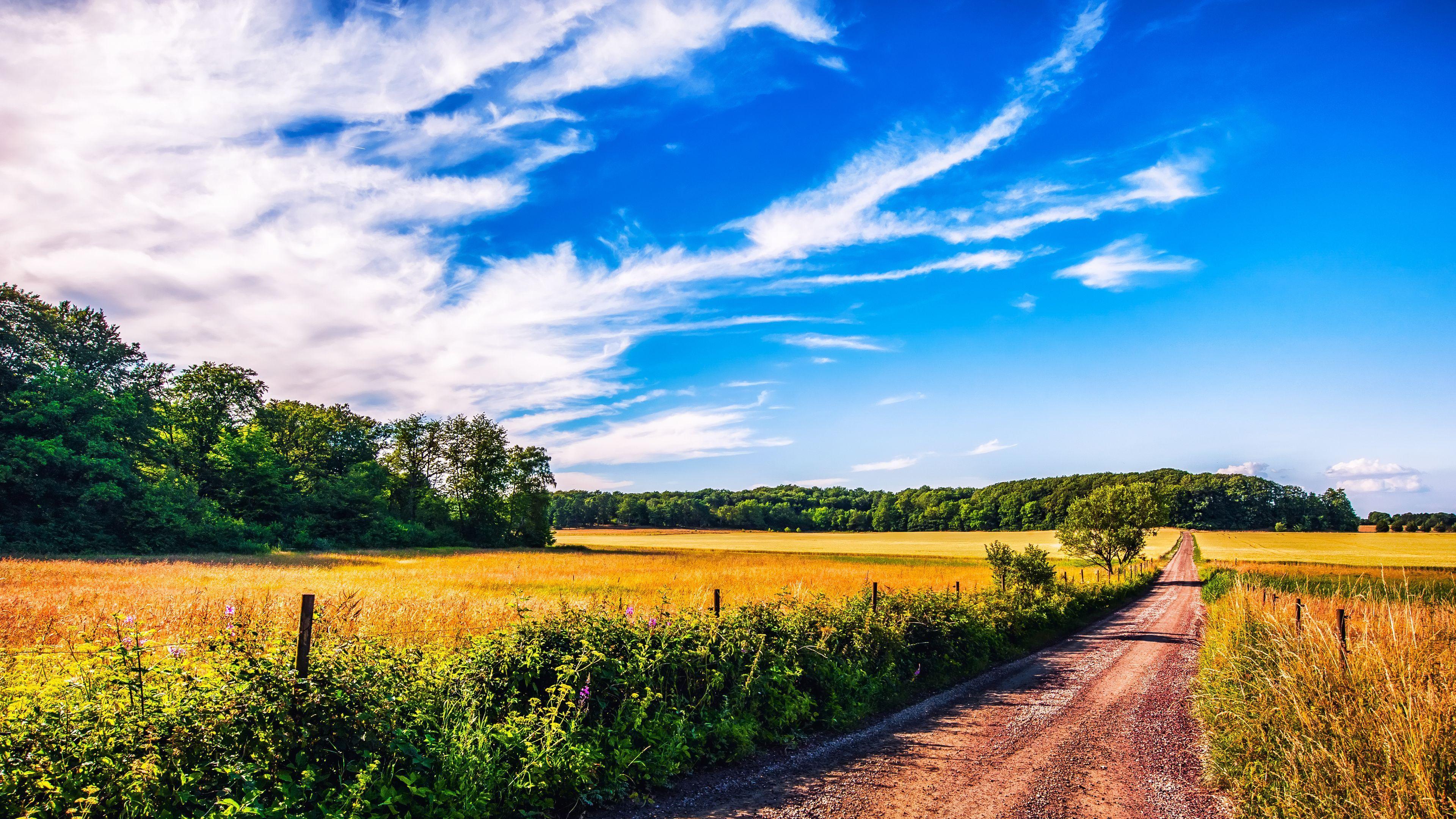 Farm Field Nature 4k Wallpapers Top Free Farm Field Nature 4k