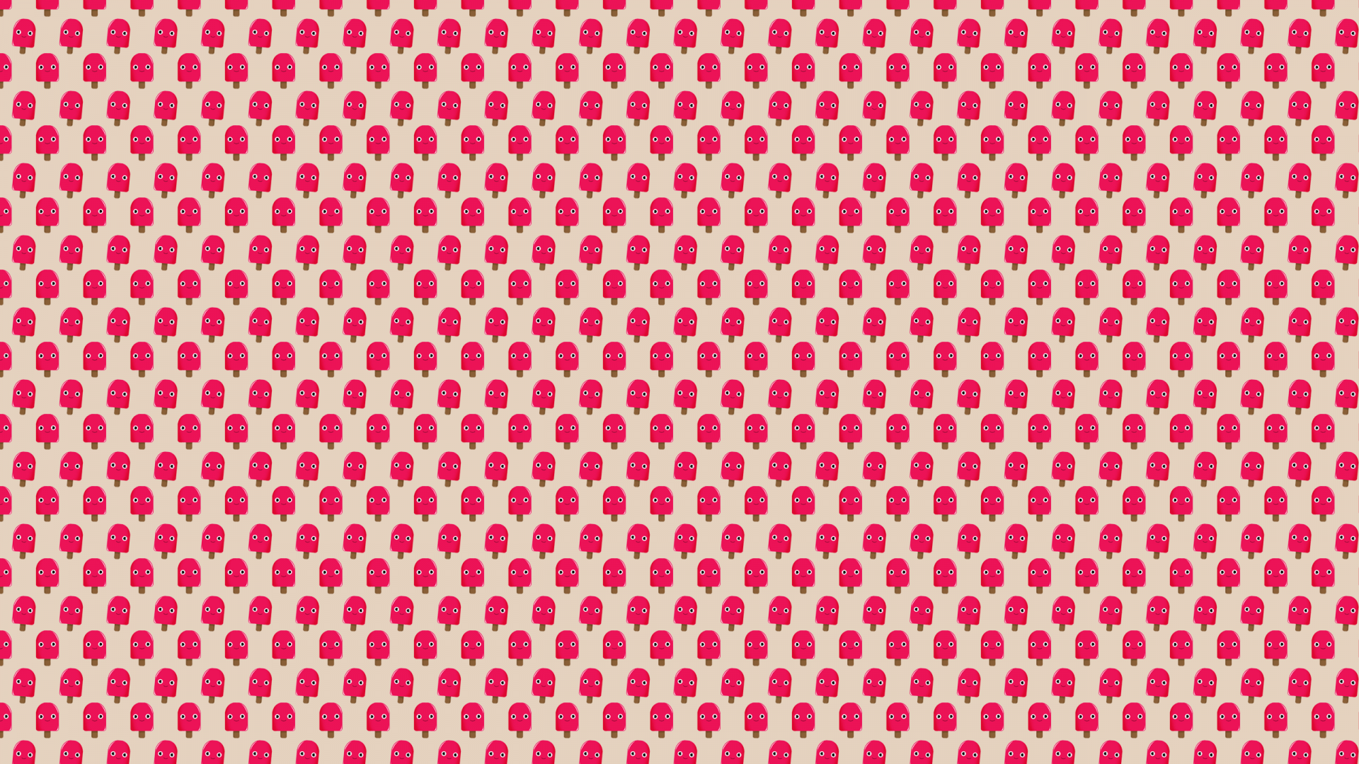1920x1080 Free download Cute Red Popsicles Desktop Wallpaper [2560x1440]