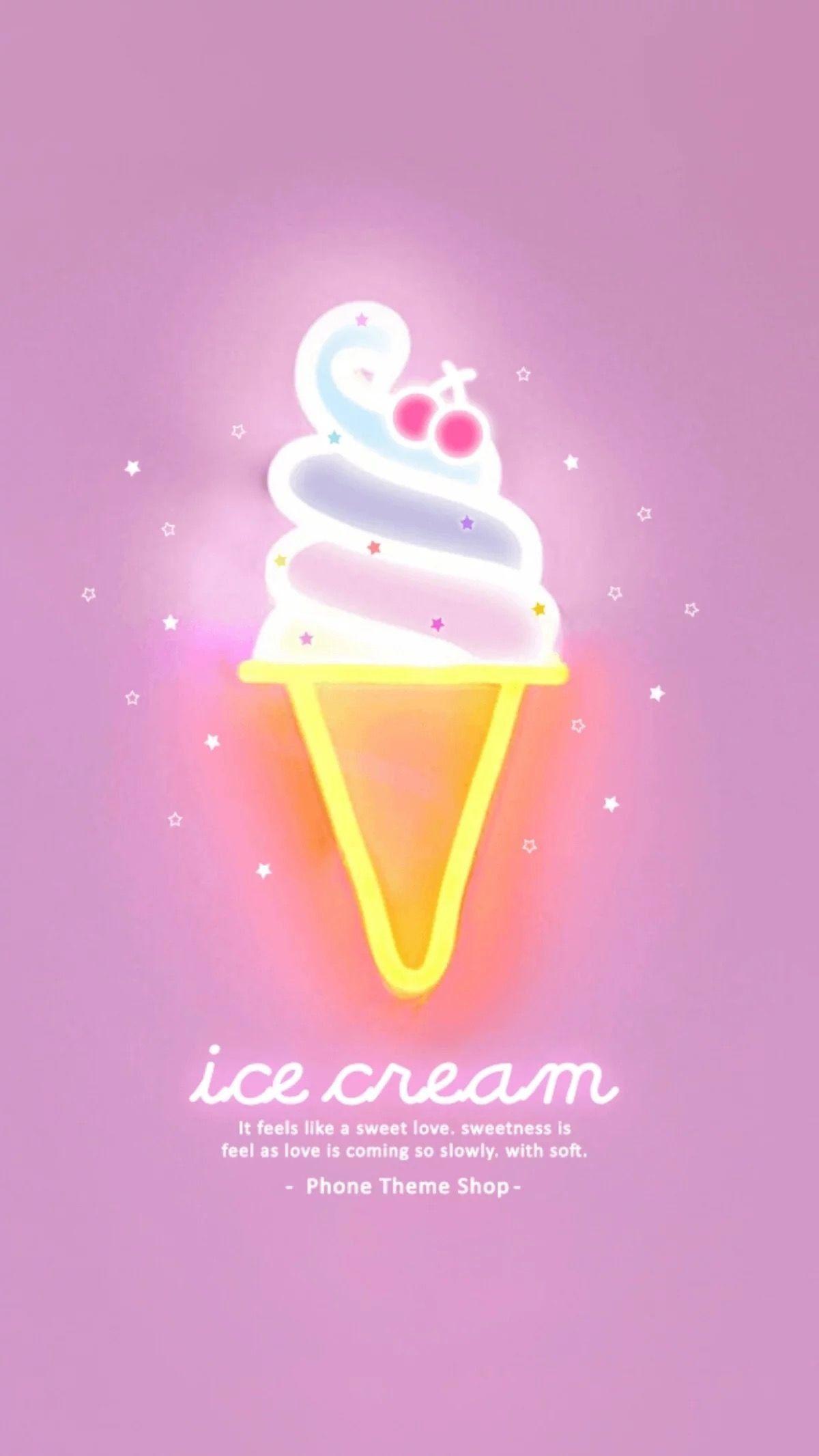 1200x2132 Wallpaper Anime, Girl, Cute, Ice Cream, Taste Cream Wallpaper For iPhones Wallpaper & Background Download