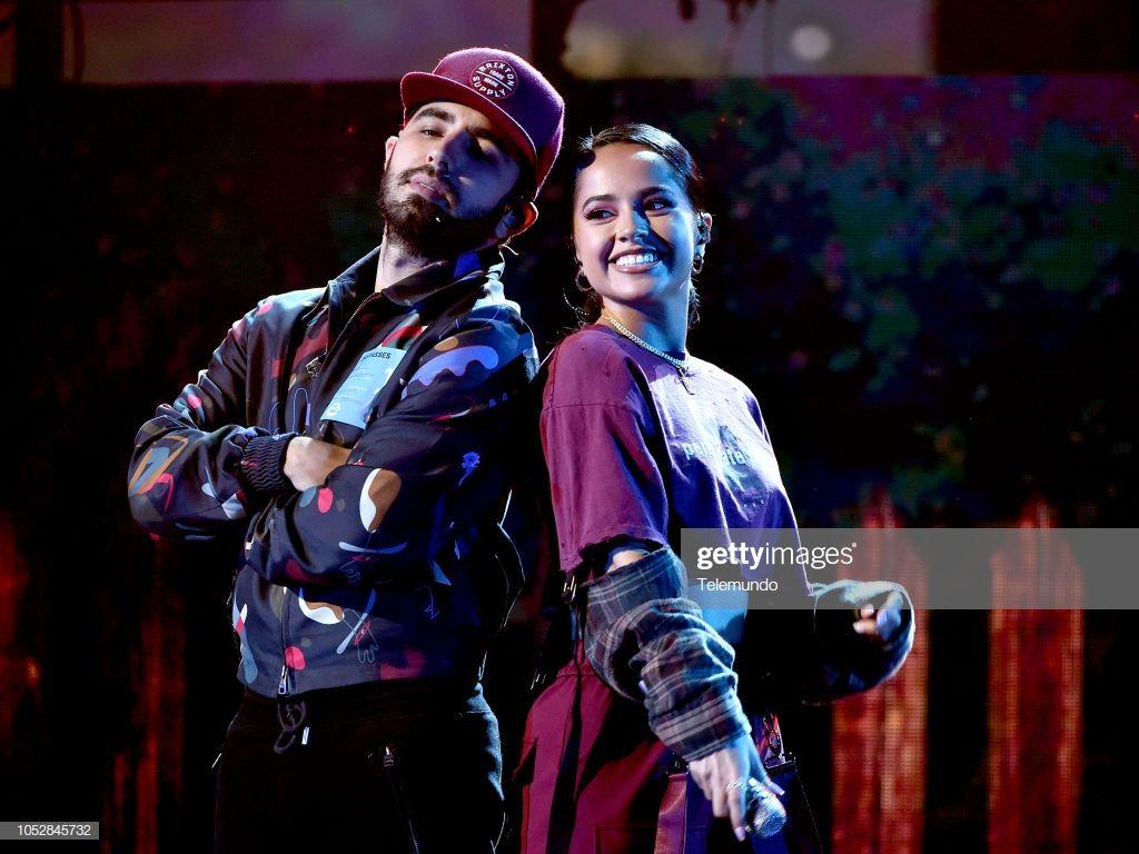 1024x768 AWARDS - Rehearsal - Pictured: Joss Favela and Becky G