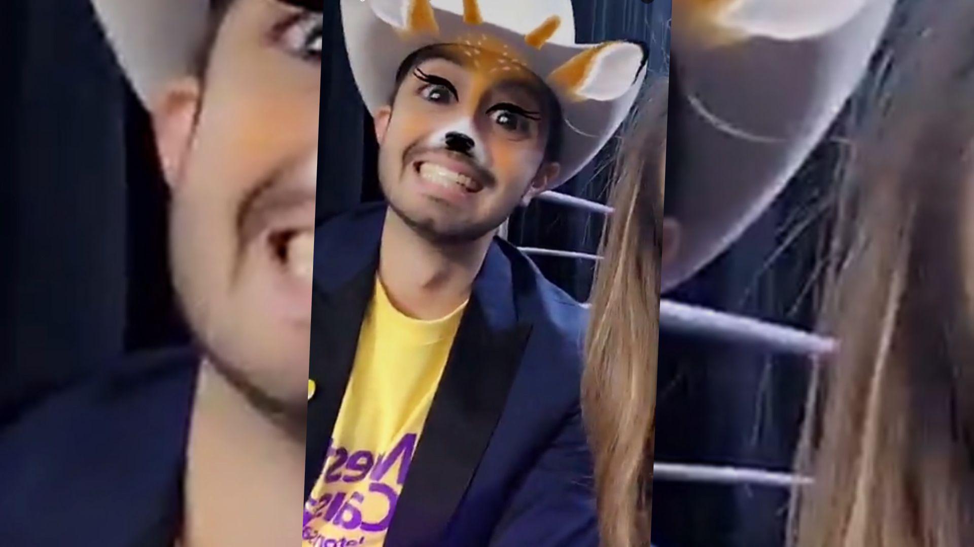 1920x1080 Ligia Uriarte se divirtió con Joss Favela y filtros de SnapChat