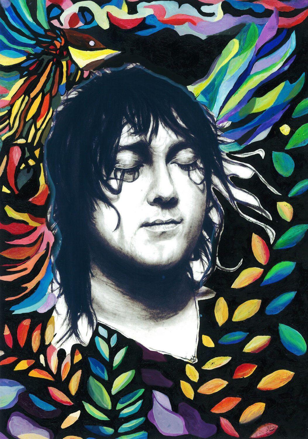1053x1500 anohni #antonyhegarty #antony andthejohnsons #bird #girl #acrylic