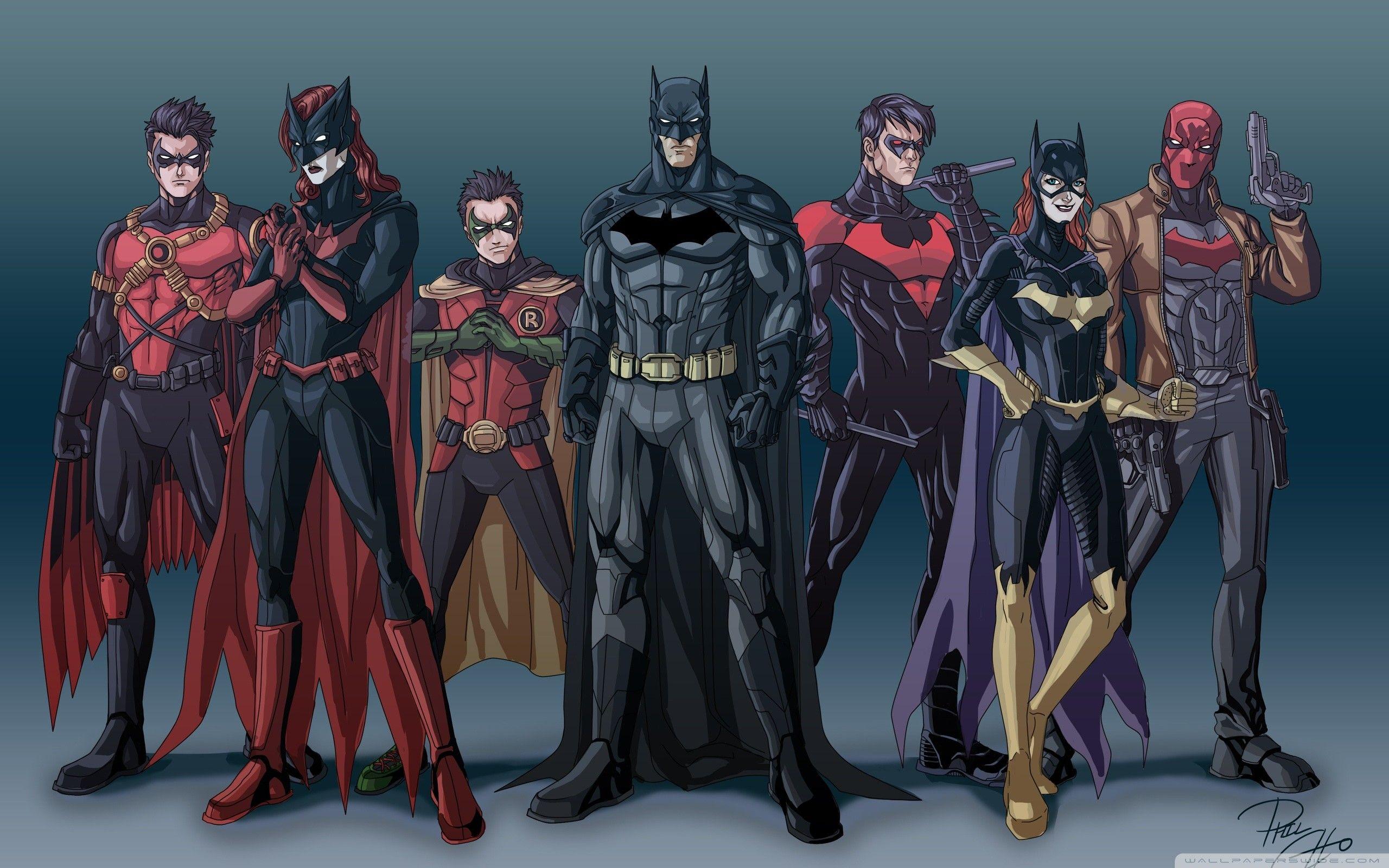 Batman Family Wallpapers  Top Free Batman Family Backgrounds   WallpaperAccess