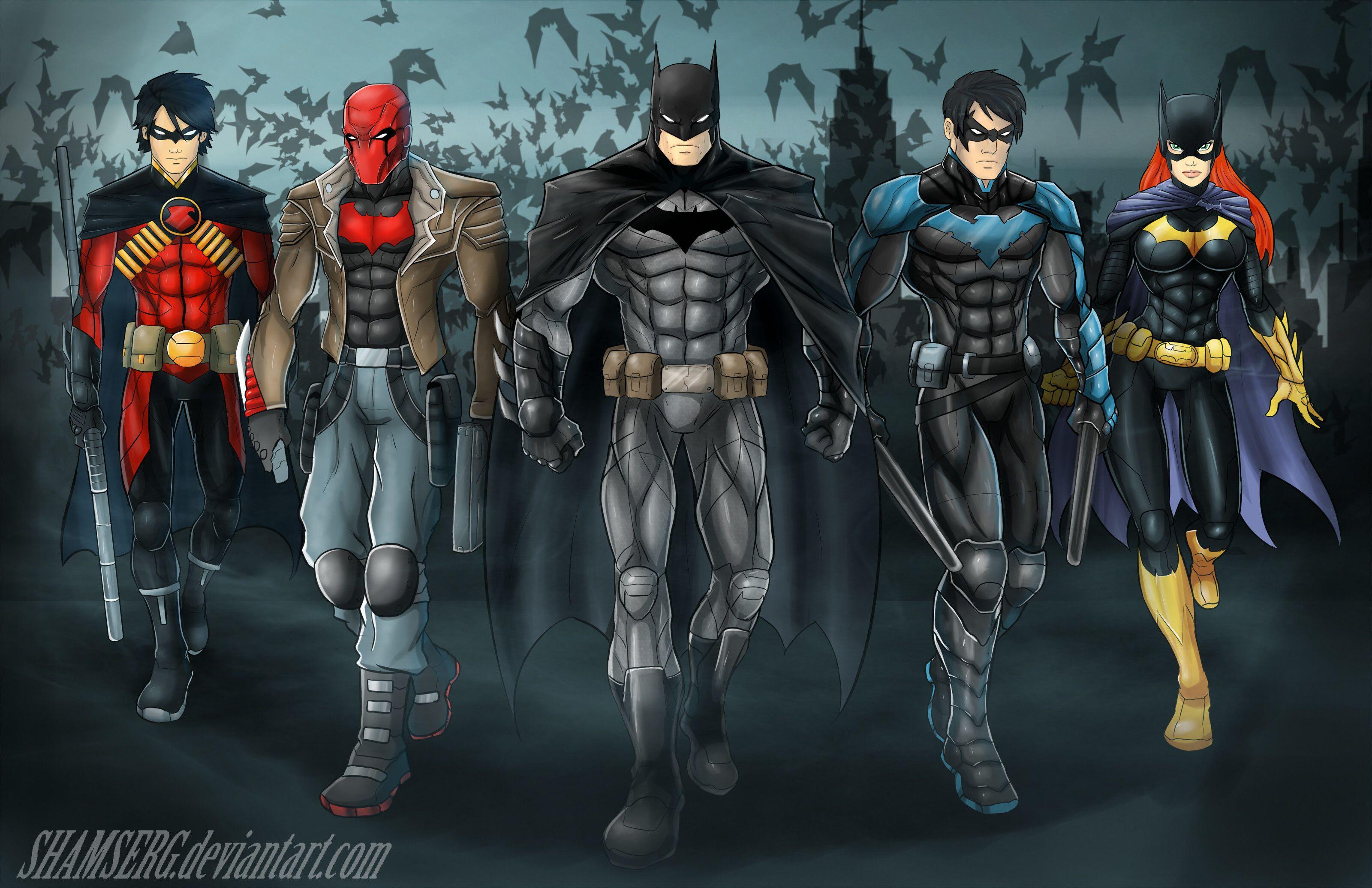 3200x2072 Batman Bat Family Wallpaper