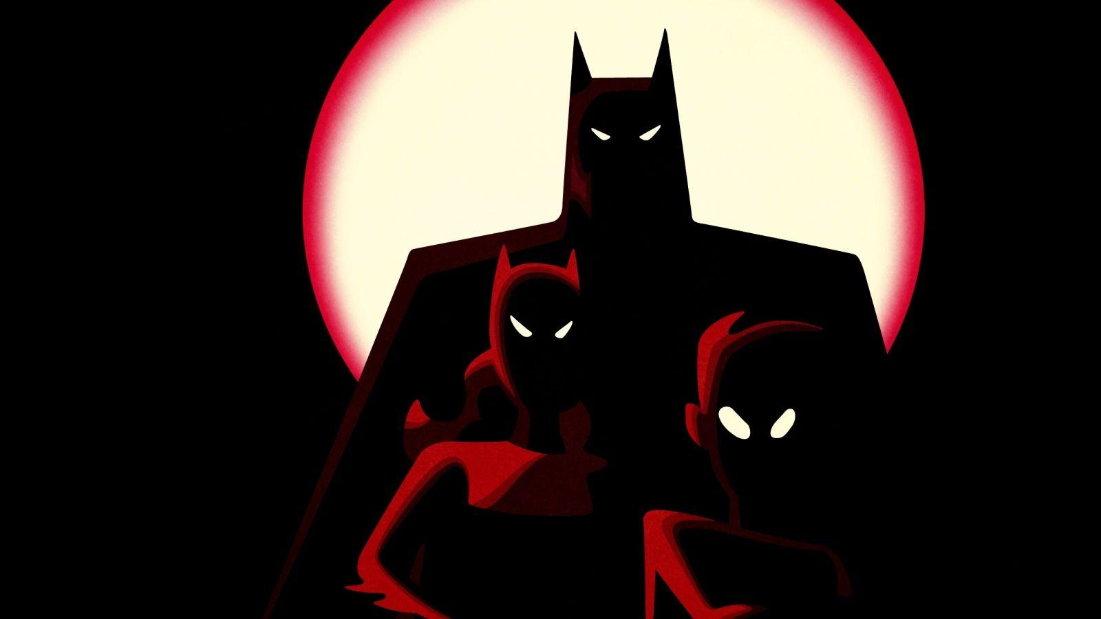 1600x900 Minimal Batman Family 1600x900 Resolution Wallpaper, HD