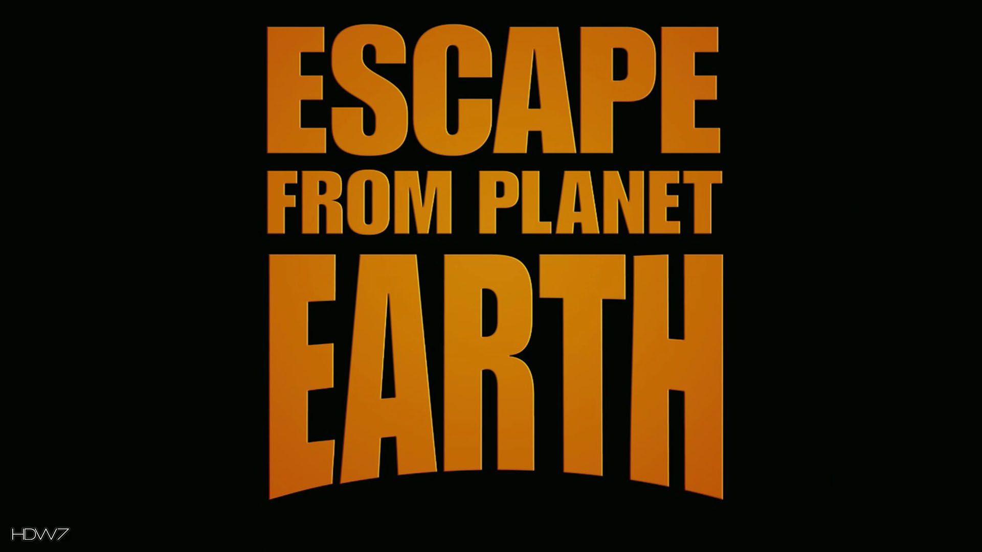 escape from planet earth logo