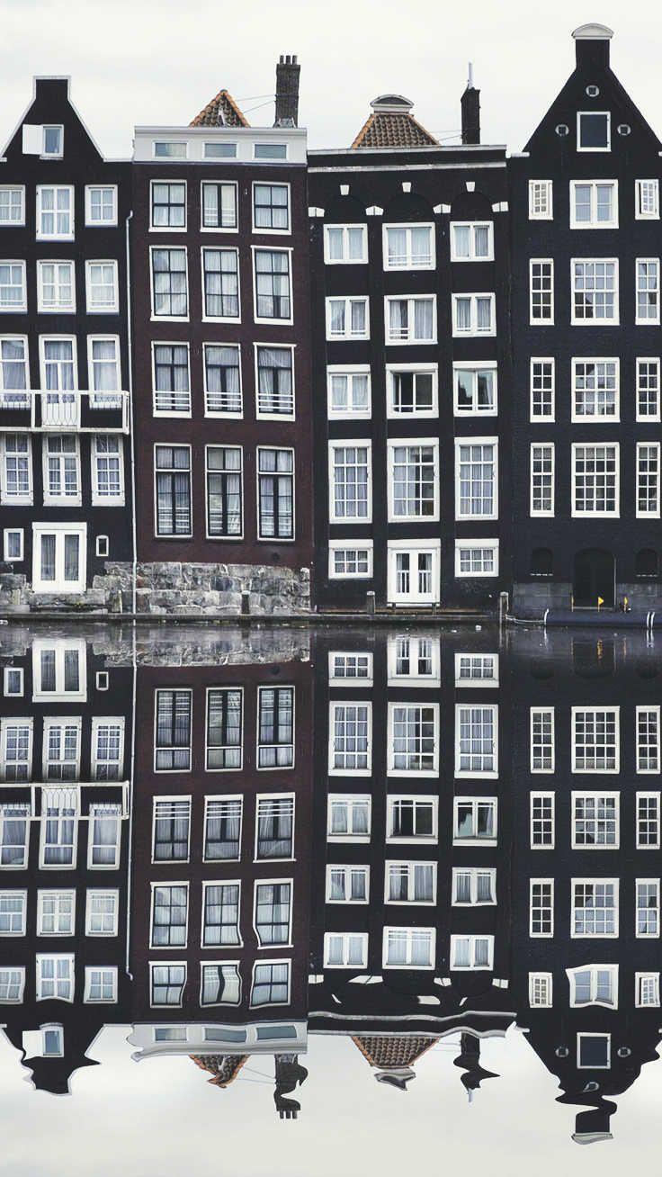 736x1308 iPhone Xs Wallpaper Of The Most Beautiful City: Amsterdam