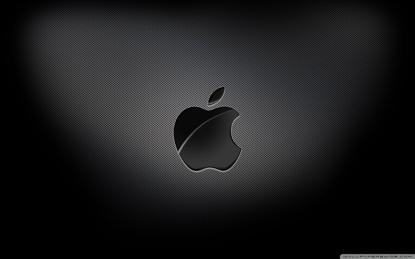 1680x1050 Apple Black Background Ultra HD Desktop Background Wallpaper