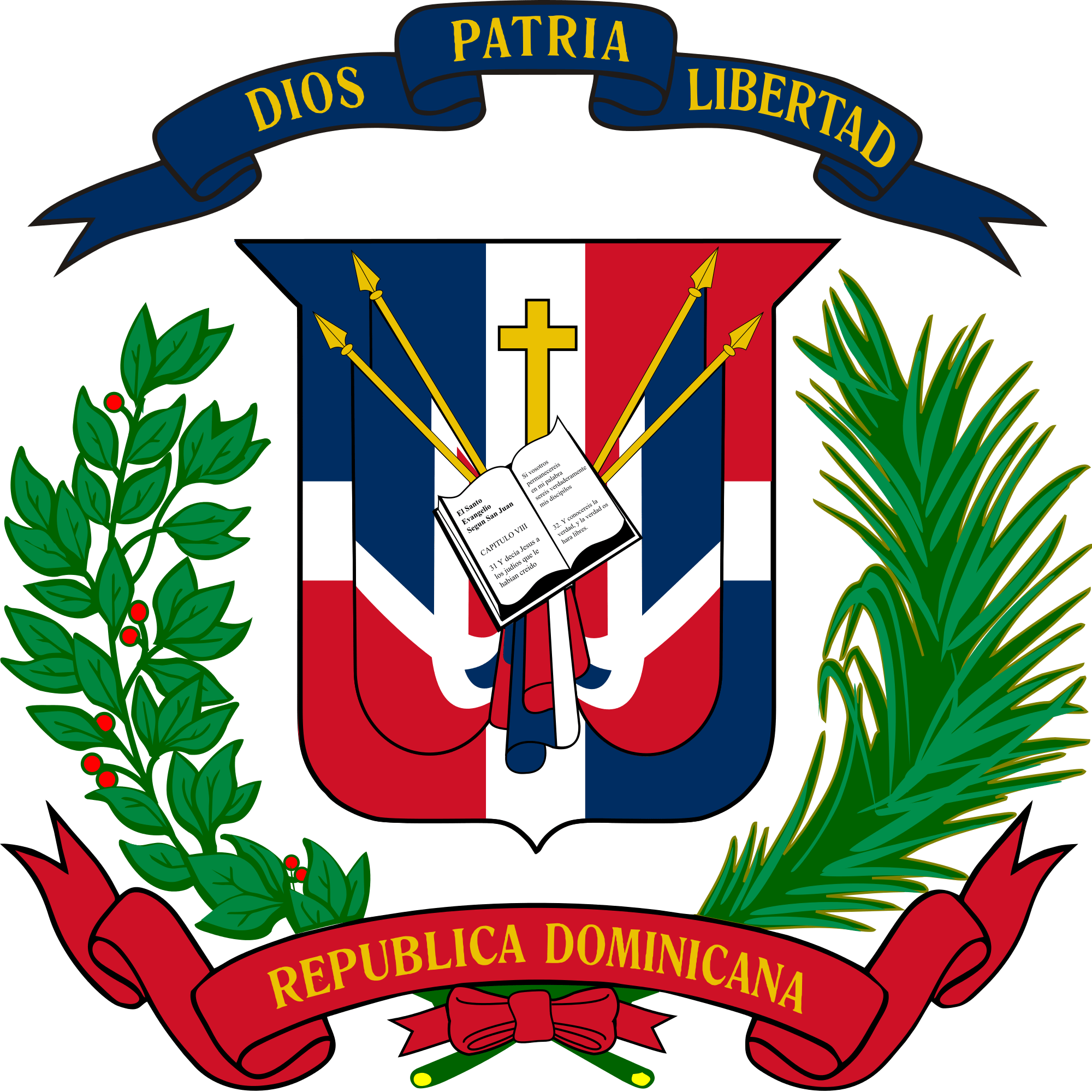 2000x2000 dominican republic flag Large Image