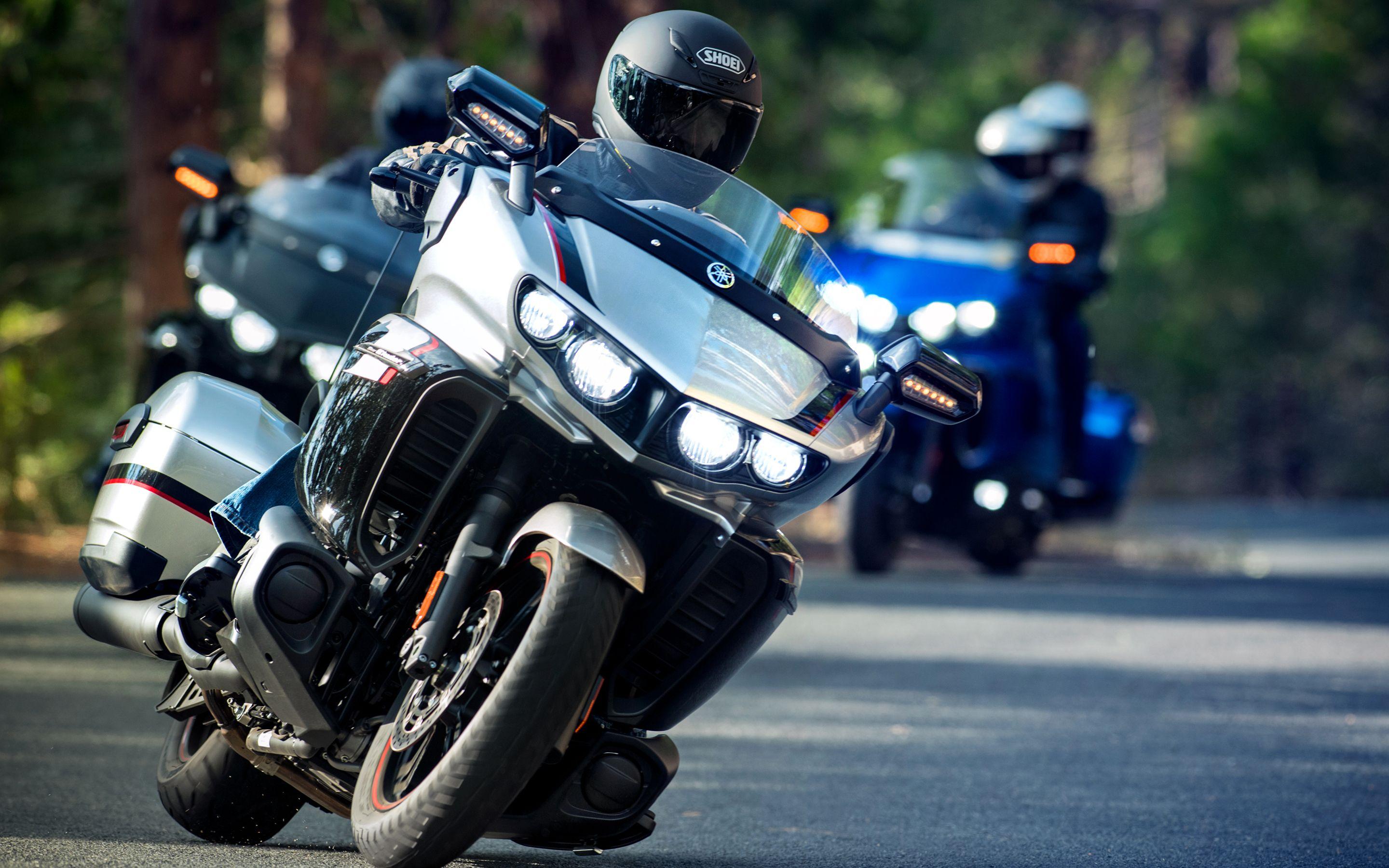 2880x1800 Download wallpaper Yamaha Star Eluder, bikers, 2018 bikes, touring