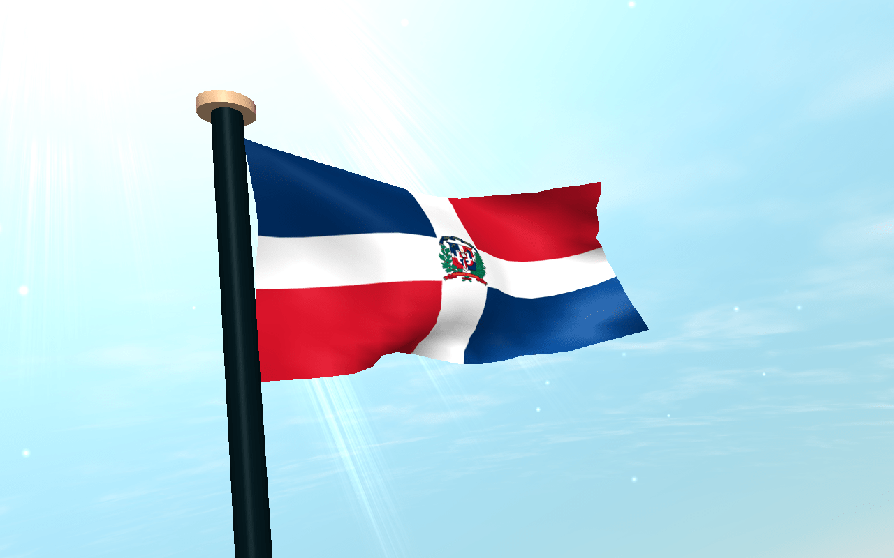 1280x800 Dominican republic flag wallpaper