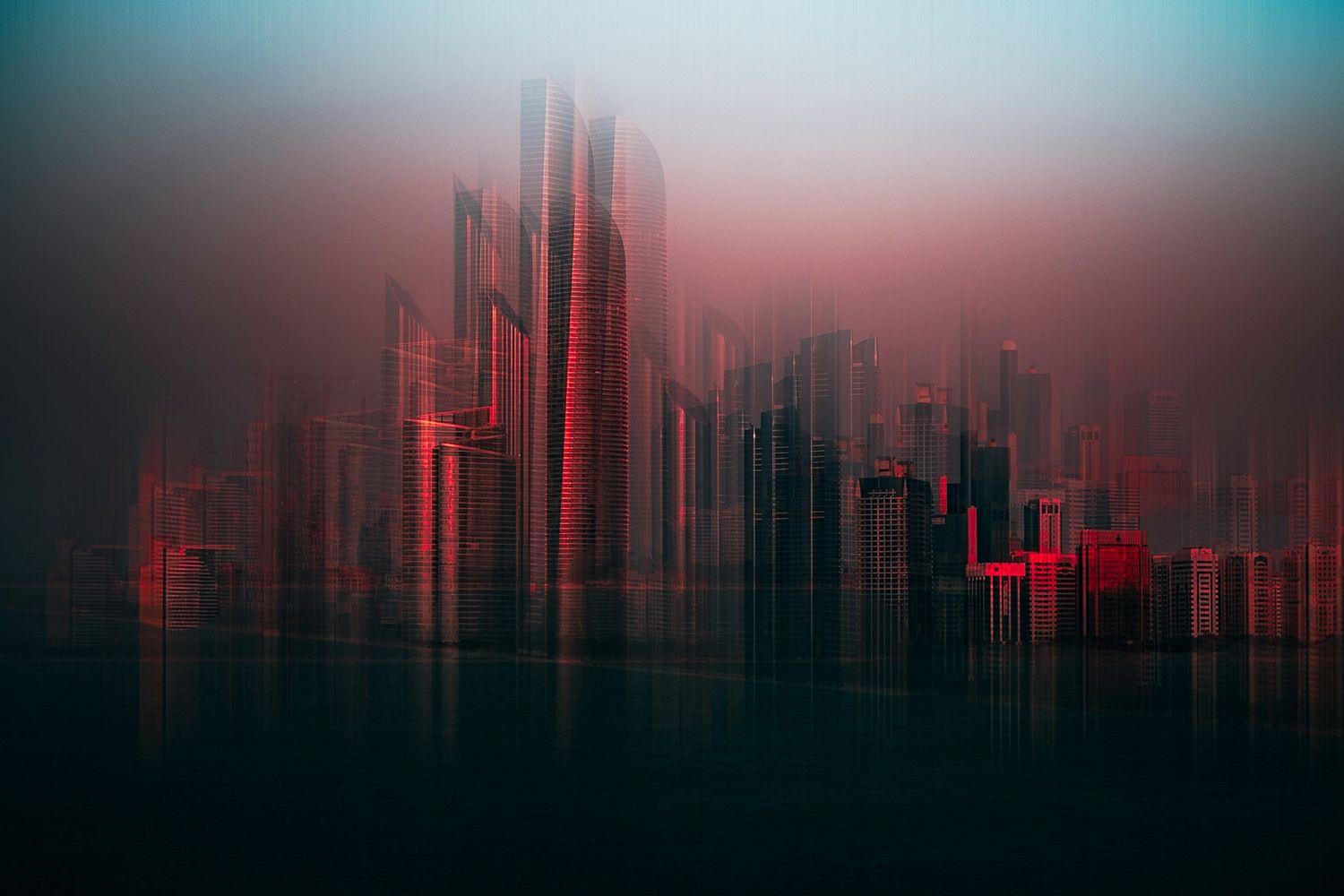 1500x1000 Photo Wallpaper Abu Dhabi Skyline. Shop now!