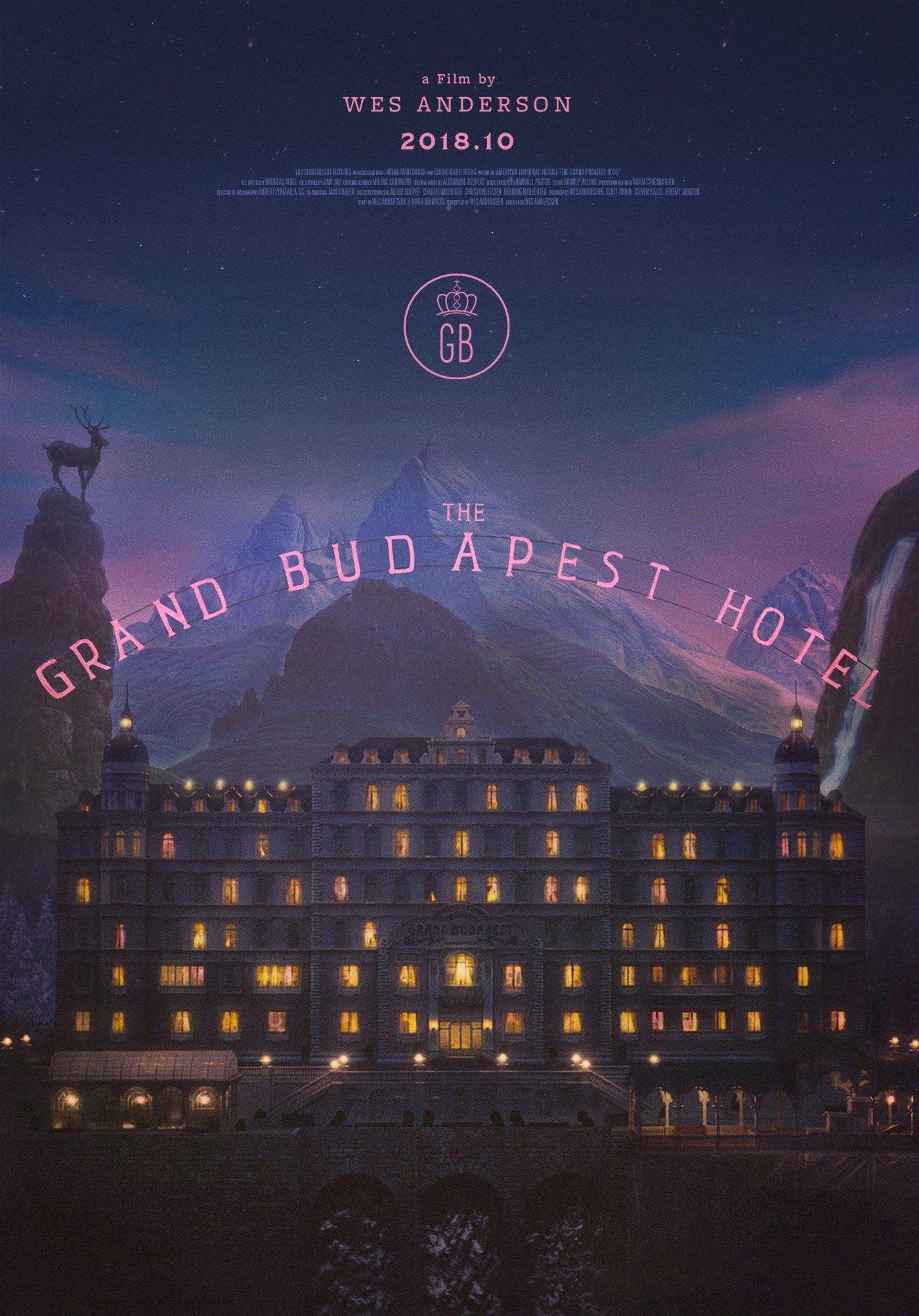 1920x2751 X Budapest Hotel Night, HD Wallpaper & background