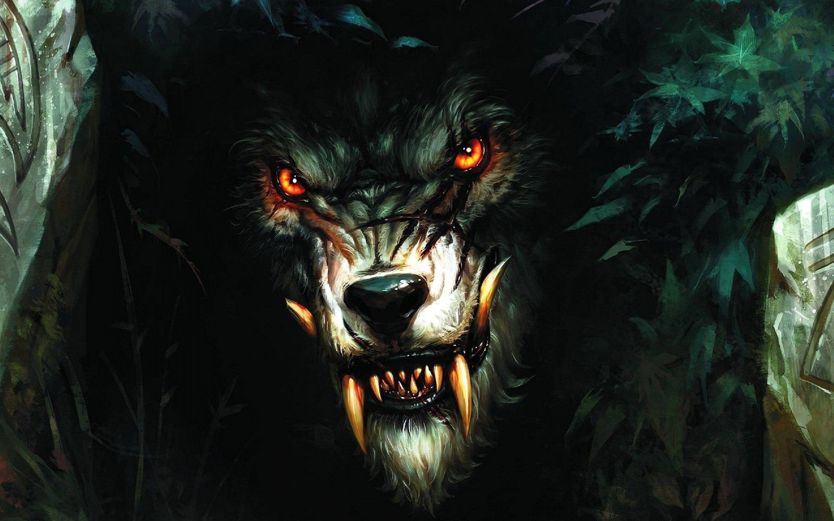 Evil Wolves Wallpapers Top Free Evil Wolves Backgrounds WallpaperAccess